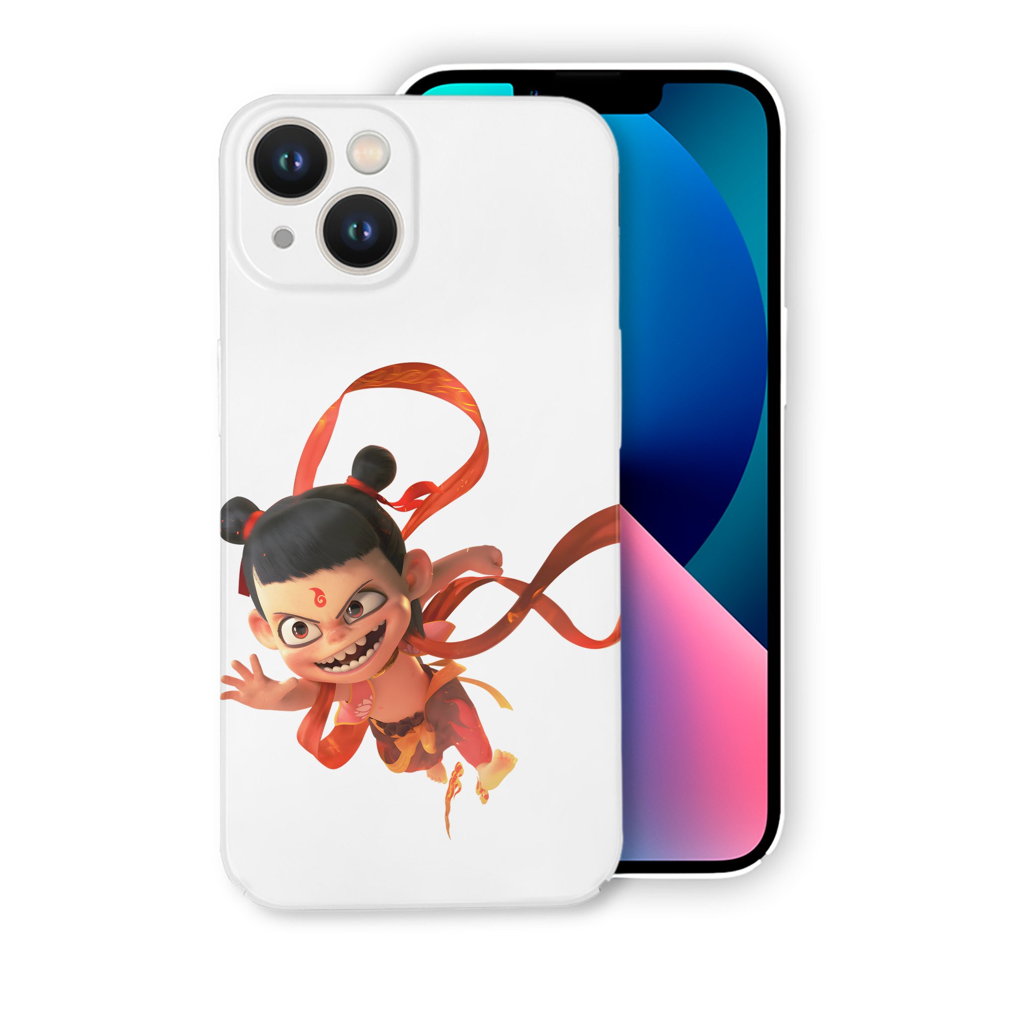 （画像用） Ne Zha 2 ナタ 魔童の大暴れ 【iPhone 14シリーズ対応】ハードケース