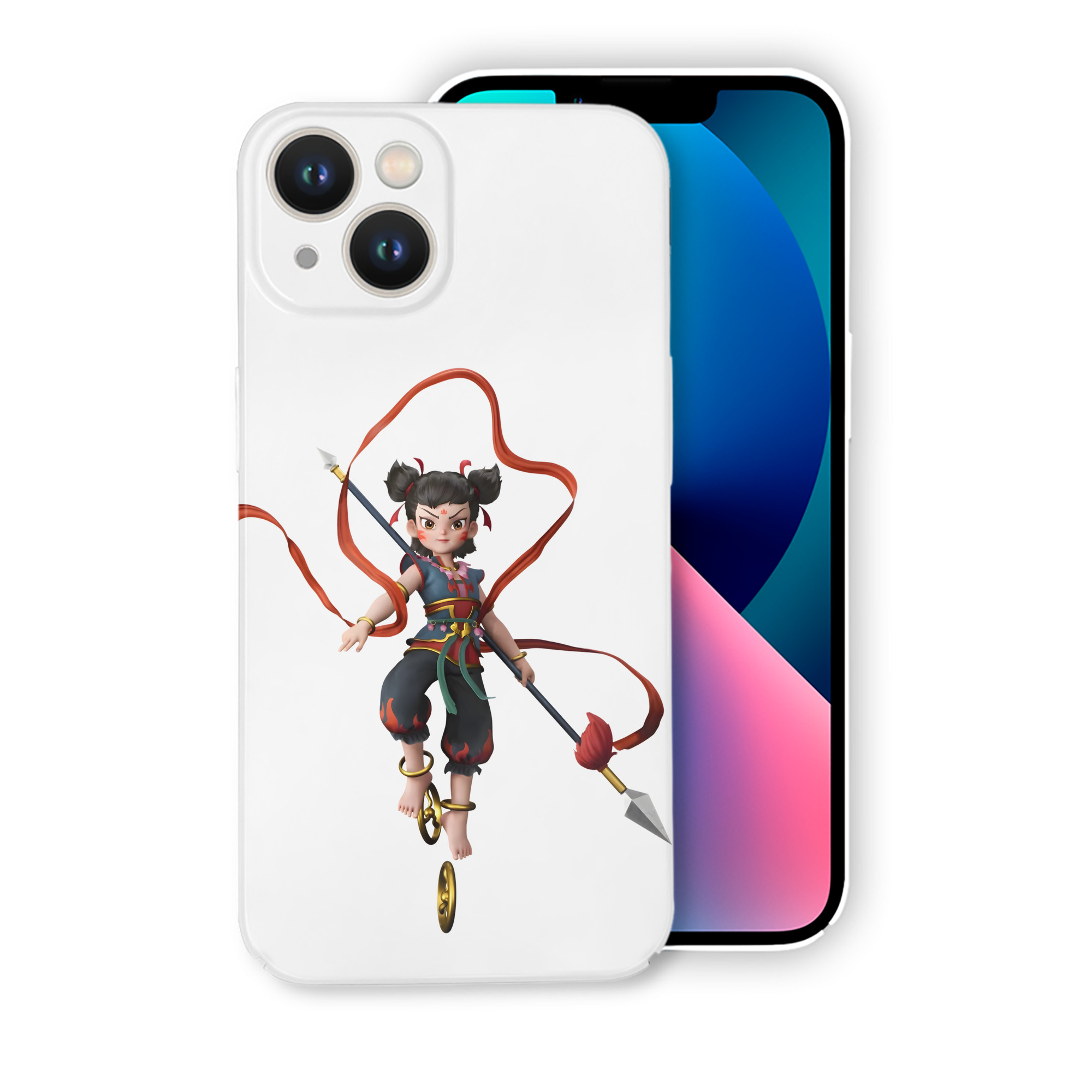 （画像用） Ne Zha 2 ナタ 魔童の大暴れ 【iPhone 14シリーズ対応】ハードケース