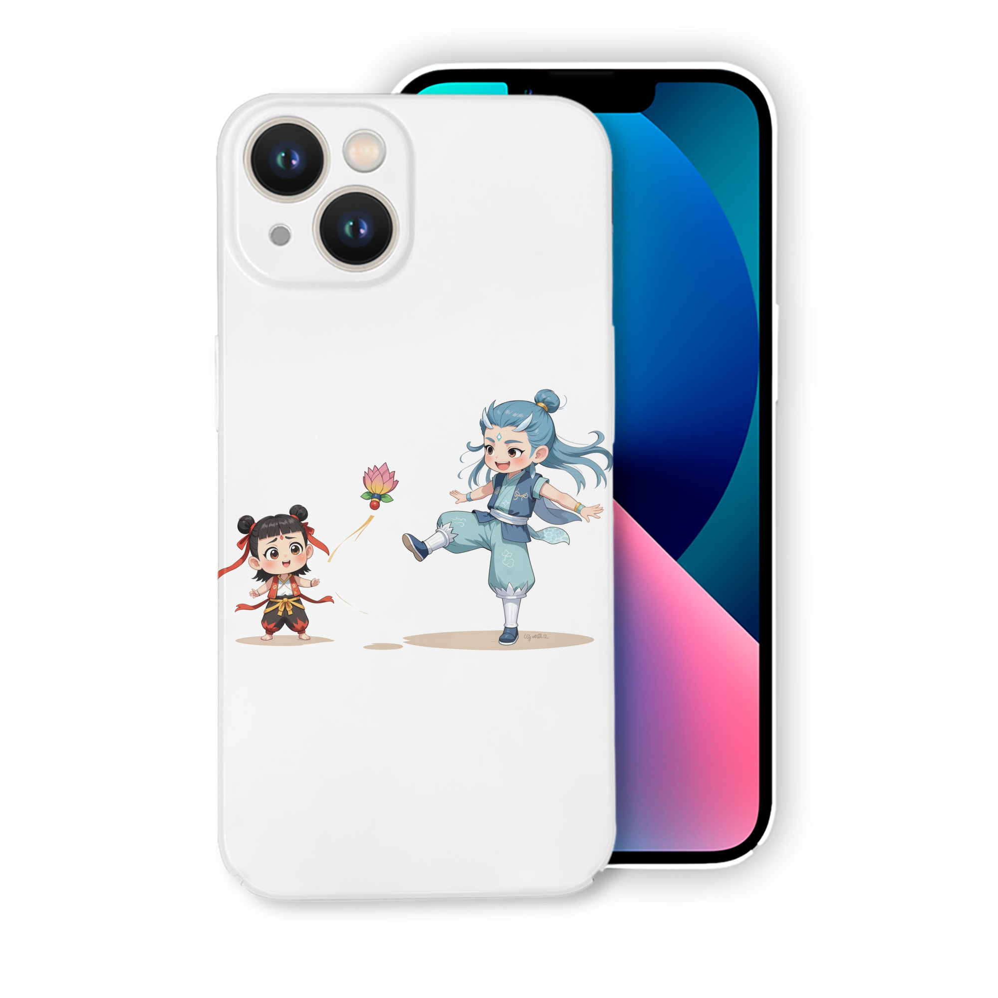 （画像用） Ne Zha 2 ナタ 魔童の大暴れ 【iPhone 14シリーズ対応】ハードケース
