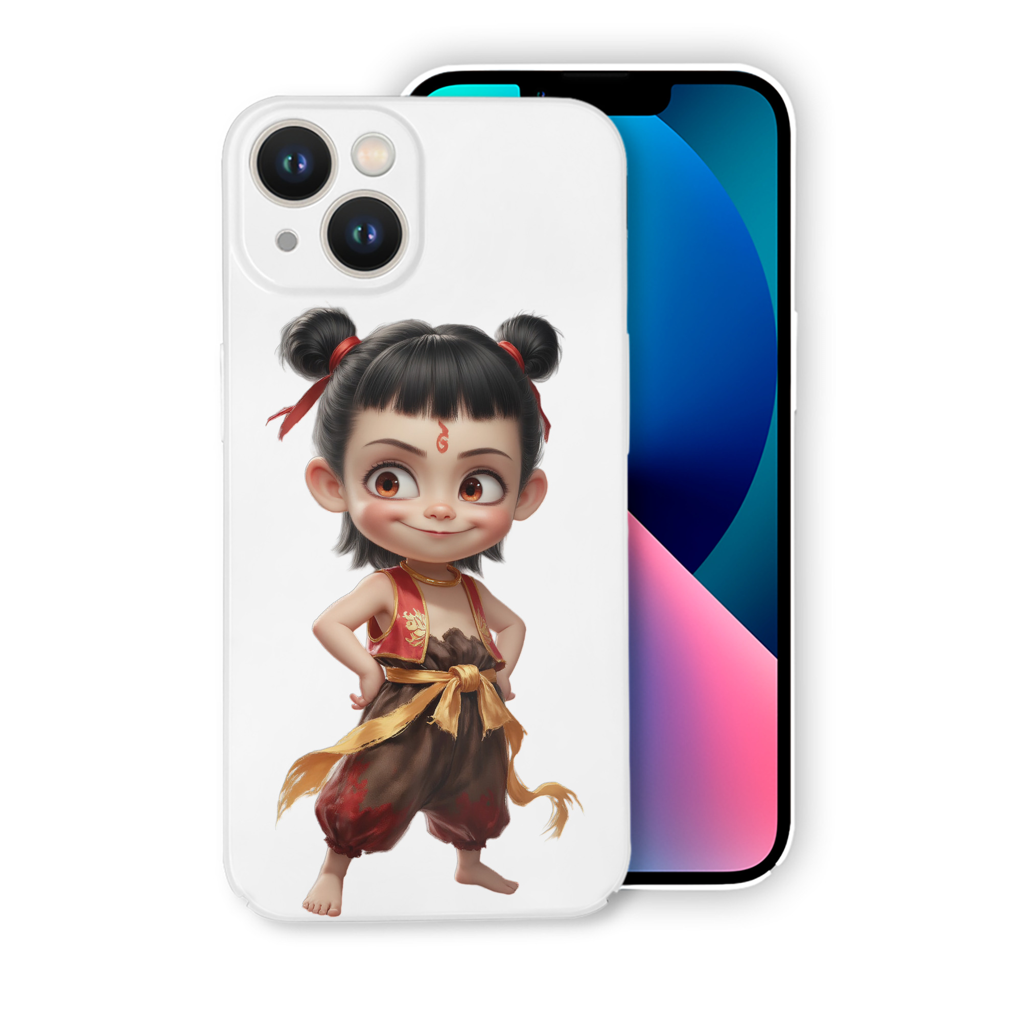 （画像用） Ne Zha 2 ナタ 魔童の大暴れ 【iPhone 14シリーズ対応】ハードケース