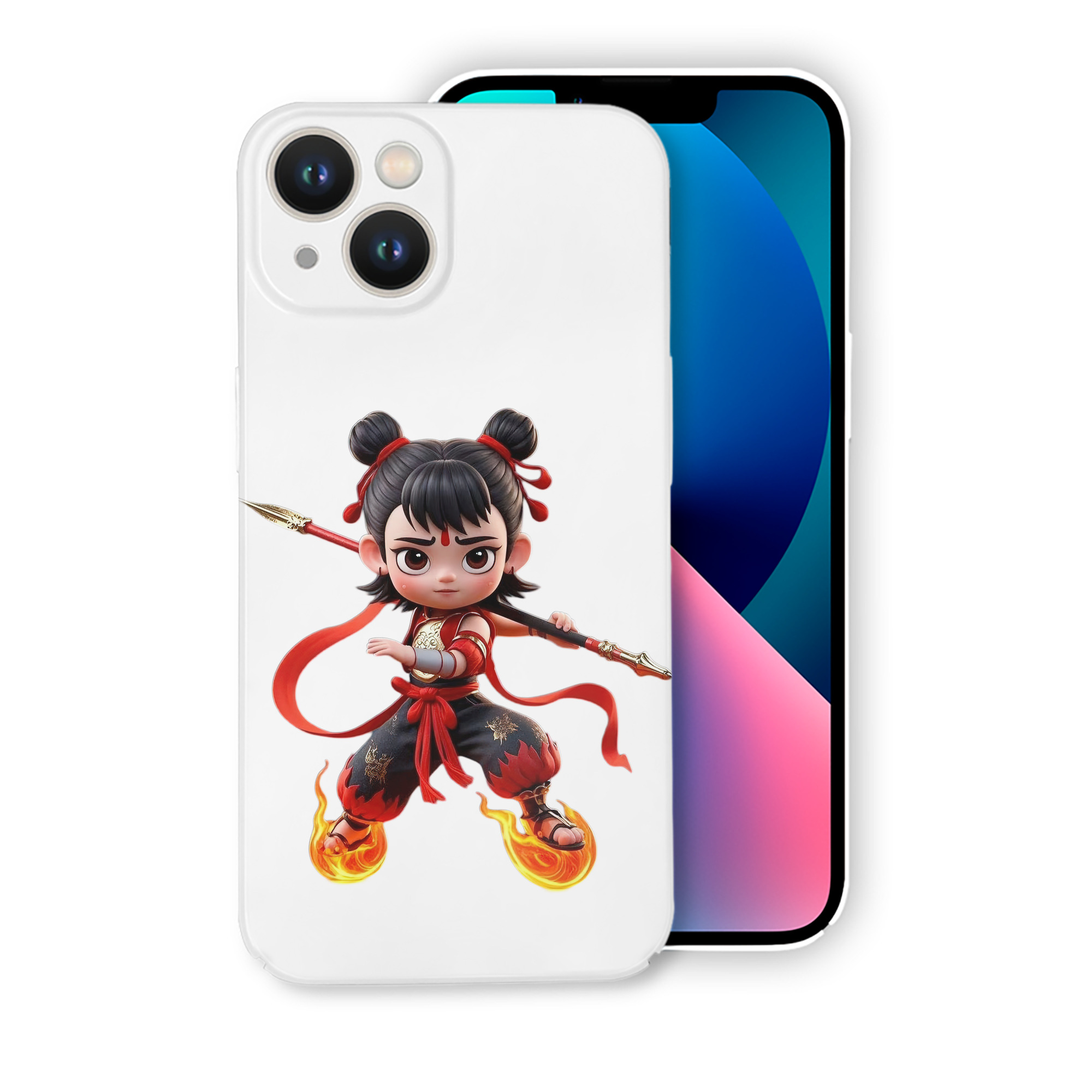 （画像用） Ne Zha 2 ナタ 魔童の大暴れ 【iPhone 14シリーズ対応】ハードケース