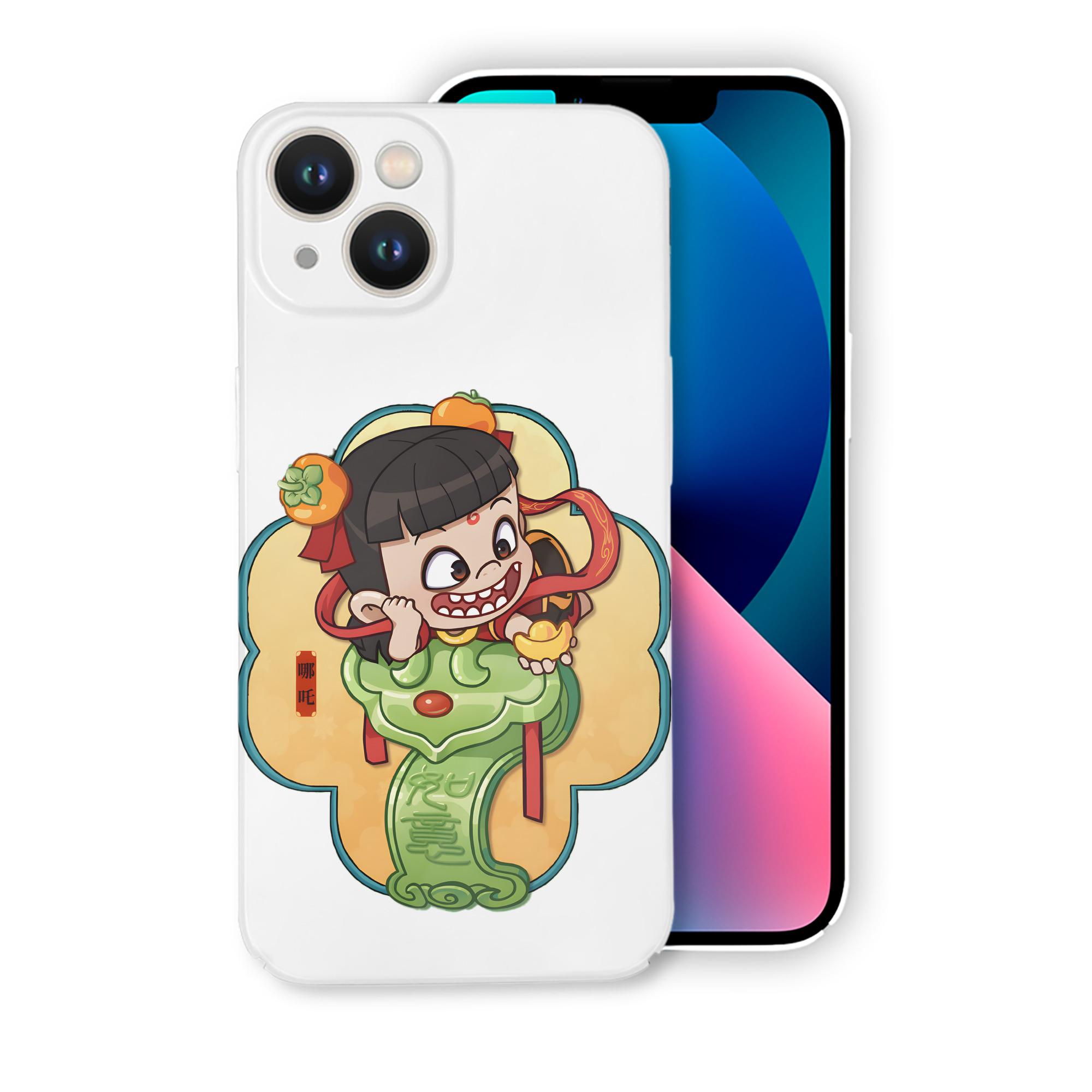 （画像用） Ne Zha 2 ナタ 魔童の大暴れ 【iPhone 14シリーズ対応】ハードケース