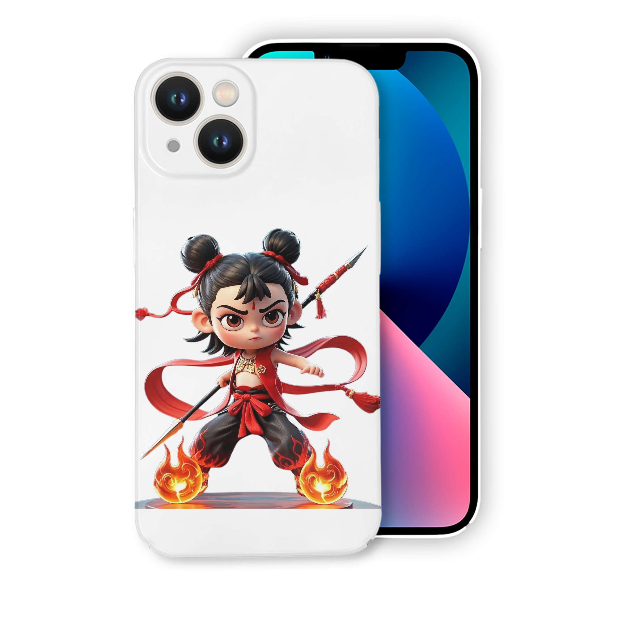 （画像用） Ne Zha 2 ナタ 魔童の大暴れ 【iPhone 14シリーズ対応】ハードケース