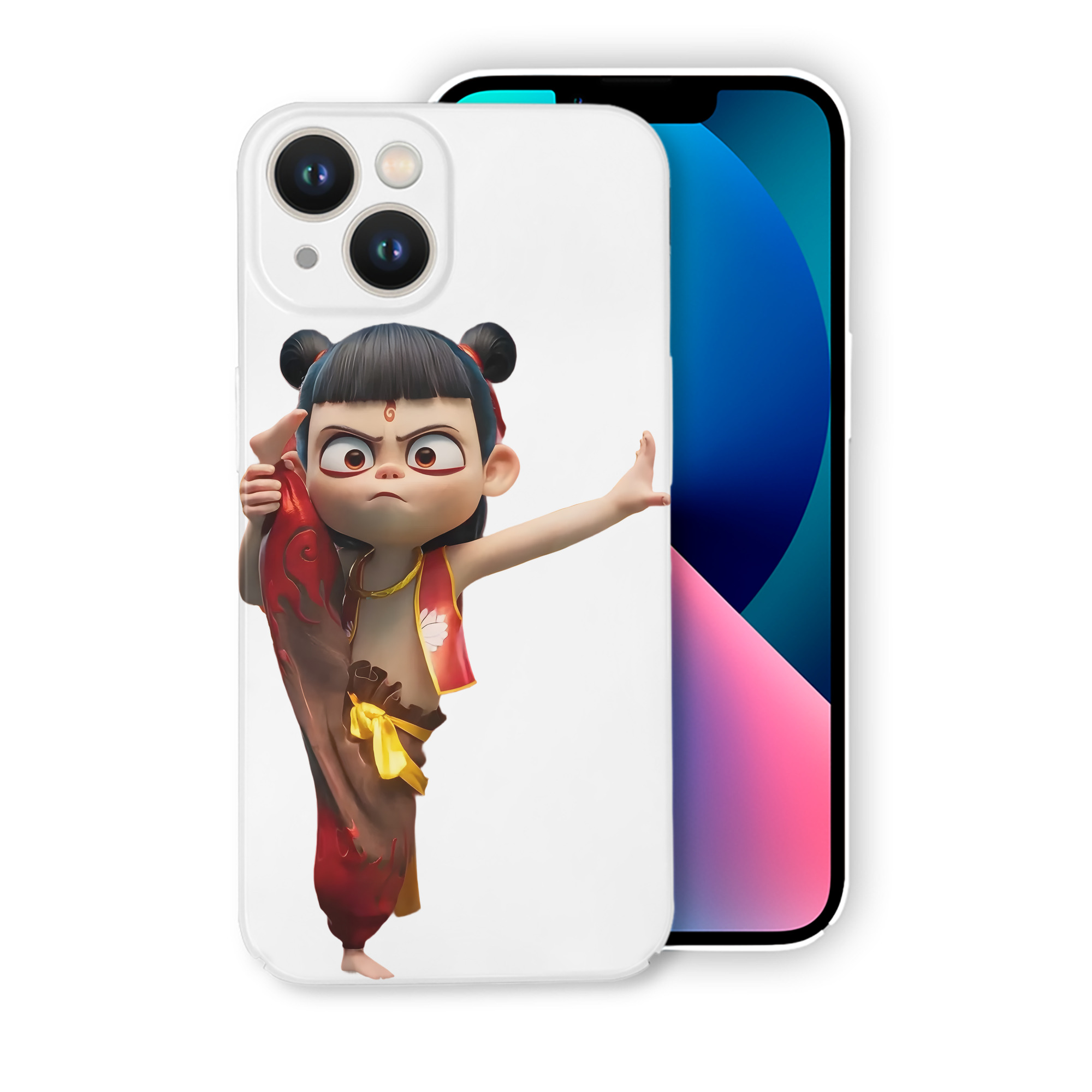 （画像用） Ne Zha 2 ナタ 魔童の大暴れ 【iPhone 14シリーズ対応】ハードケース