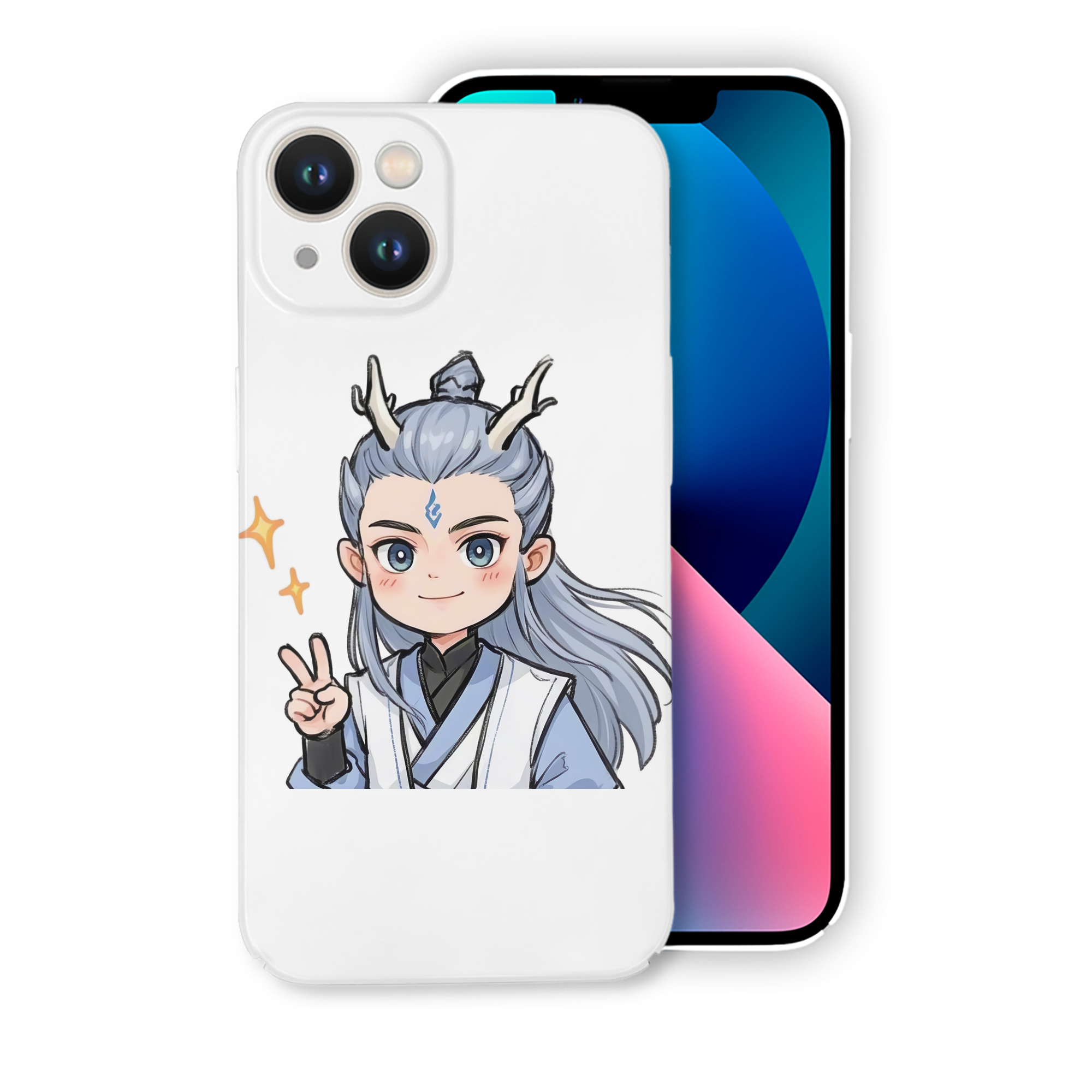 （画像用） Ne Zha 2 ナタ 魔童の大暴れ 【iPhone 14シリーズ対応】ハードケース