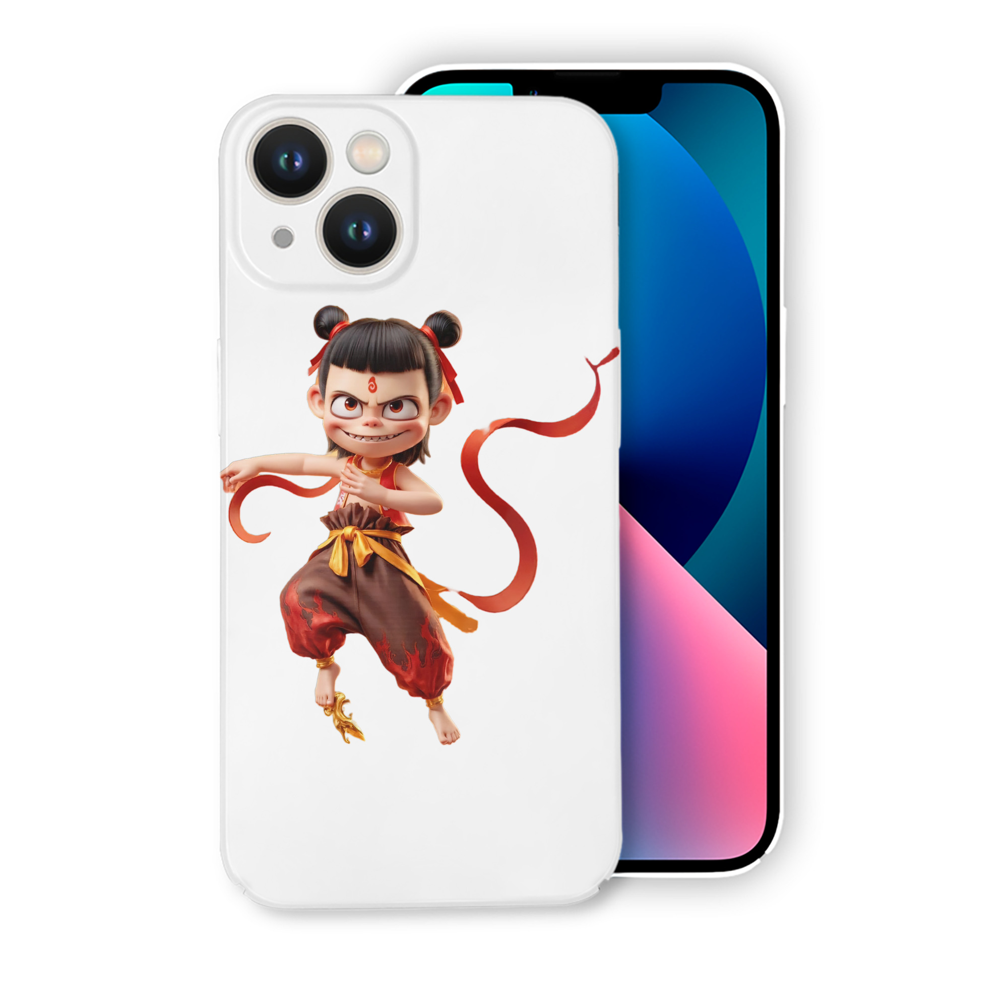 （画像用） Ne Zha 2 ナタ 魔童の大暴れ 【iPhone 14シリーズ対応】ハードケース