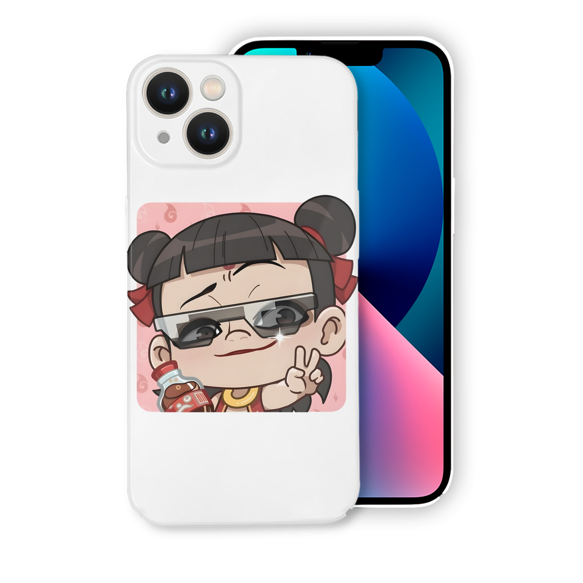 （画像用） Ne Zha 2 ナタ 魔童の大暴れ 【iPhone 14シリーズ対応】ハードケース