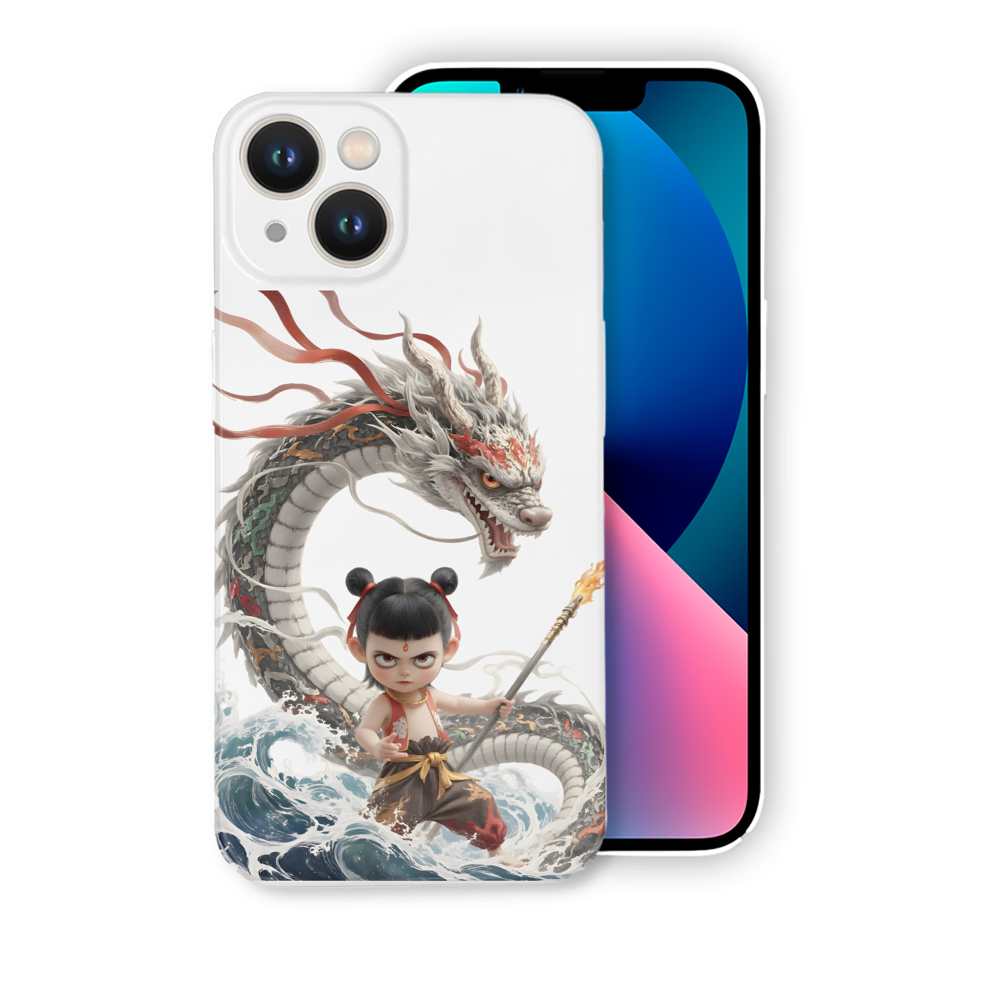 （画像用） Ne Zha 2 ナタ 魔童の大暴れ 【iPhone 14シリーズ対応】ハードケース