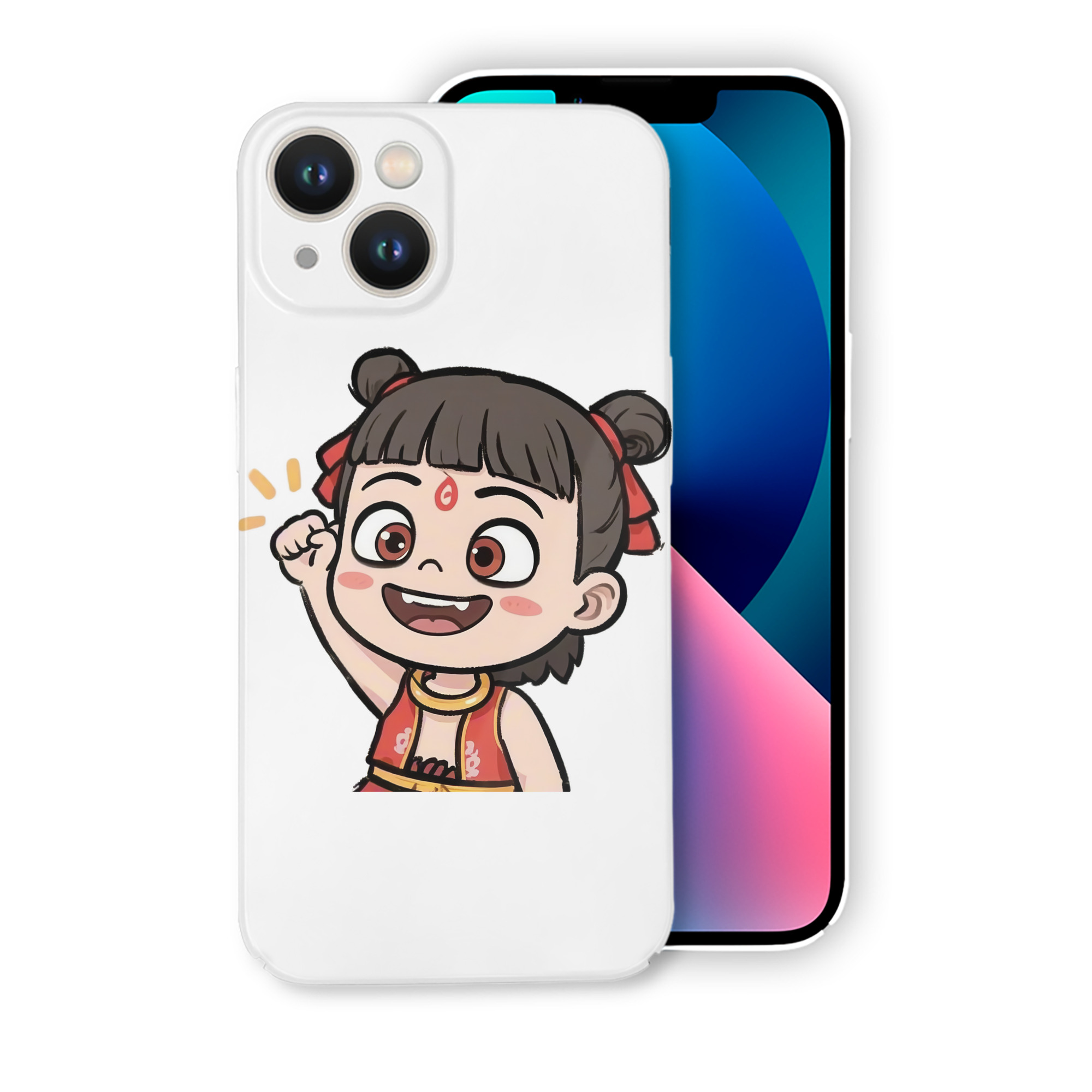 （画像用） Ne Zha 2 ナタ 魔童の大暴れ 【iPhone 14シリーズ対応】ハードケース