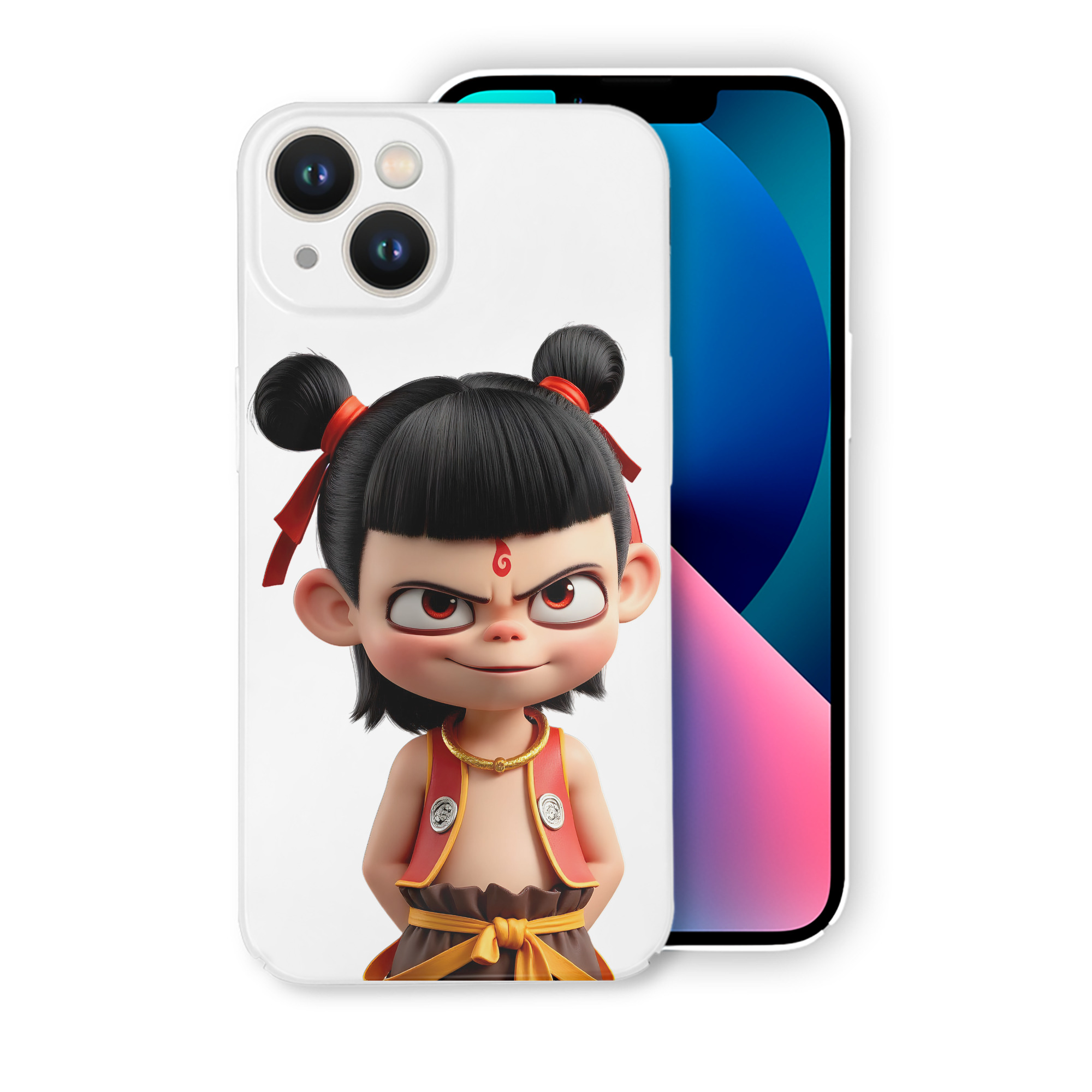 （画像用） Ne Zha 2 ナタ 魔童の大暴れ 【iPhone 14シリーズ対応】ハードケース