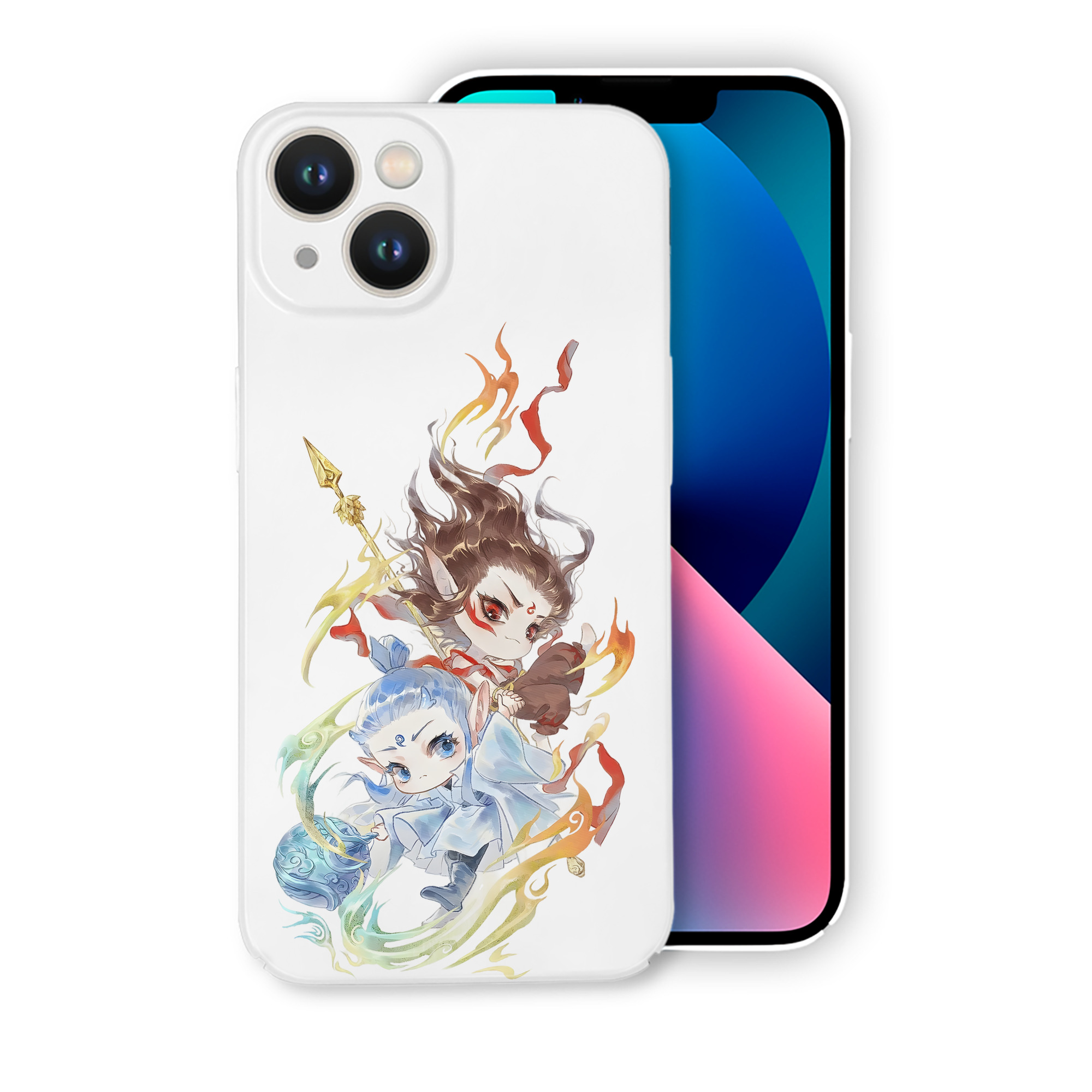 （画像用） Ne Zha 2 ナタ 魔童の大暴れ 【iPhone 14シリーズ対応】ハードケース