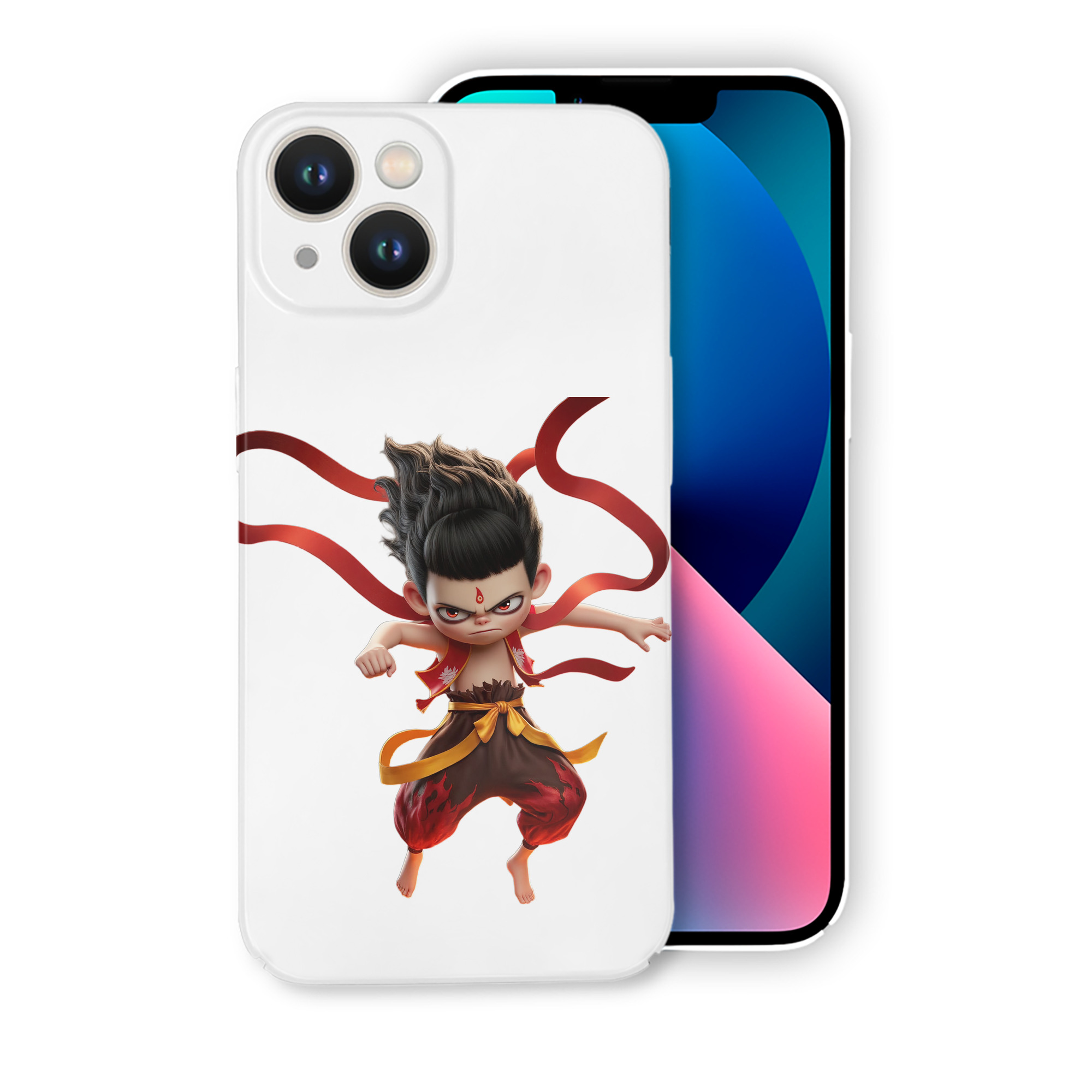 （画像用） Ne Zha 2 ナタ 魔童の大暴れ 【iPhone 14シリーズ対応】ハードケース