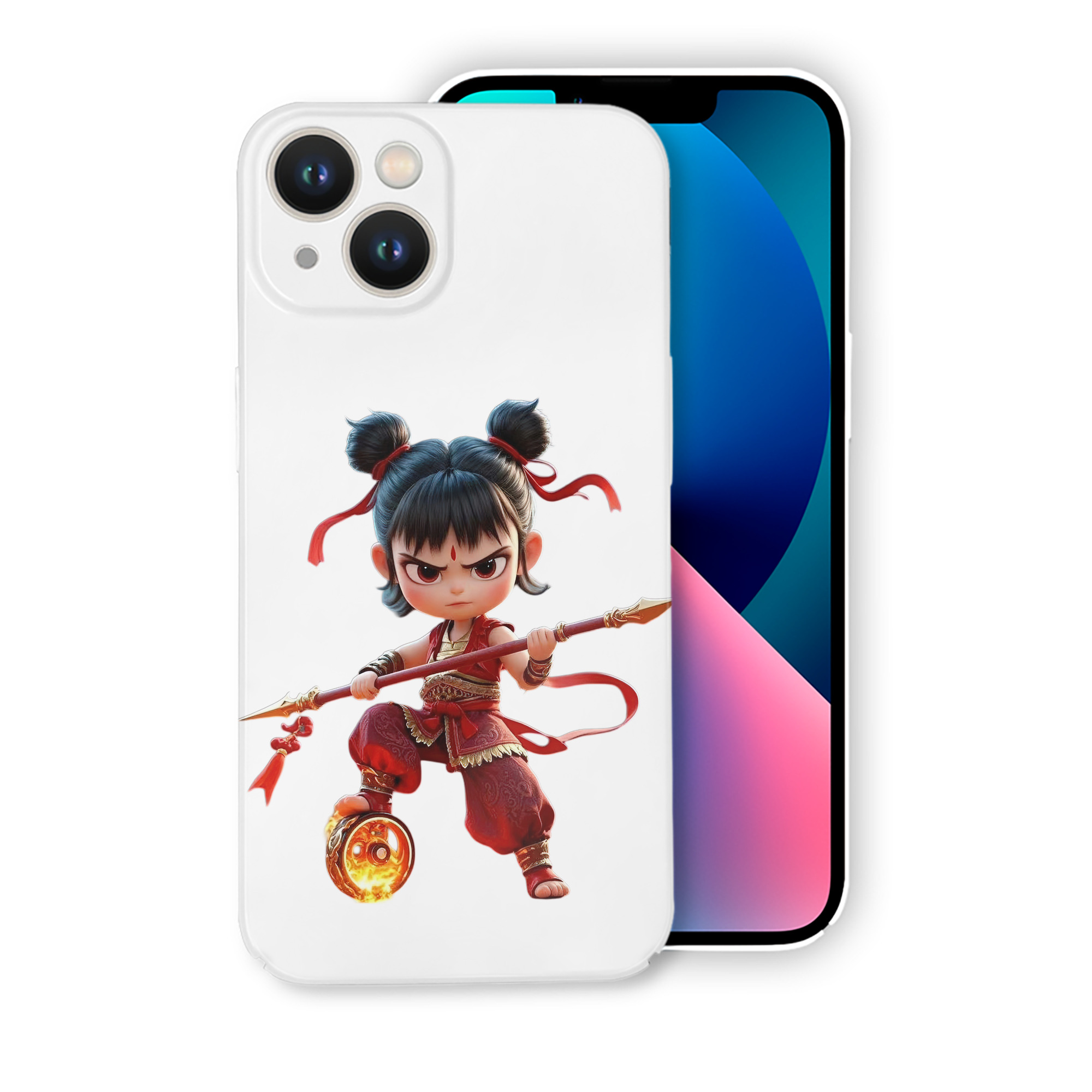 （画像用） Ne Zha 2 ナタ 魔童の大暴れ 【iPhone 14シリーズ対応】ハードケース