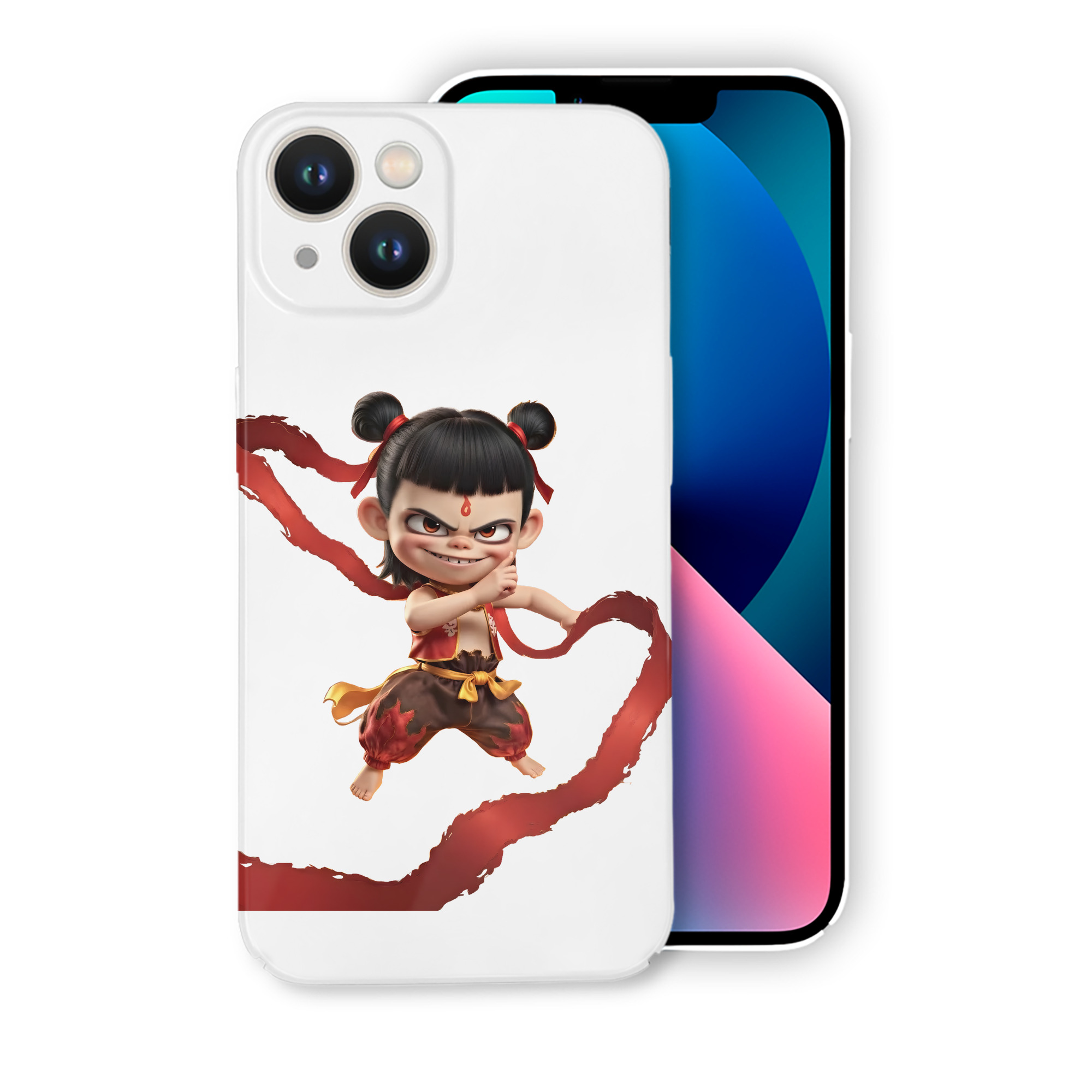 （画像用） Ne Zha 2 ナタ 魔童の大暴れ 【iPhone 14シリーズ対応】ハードケース