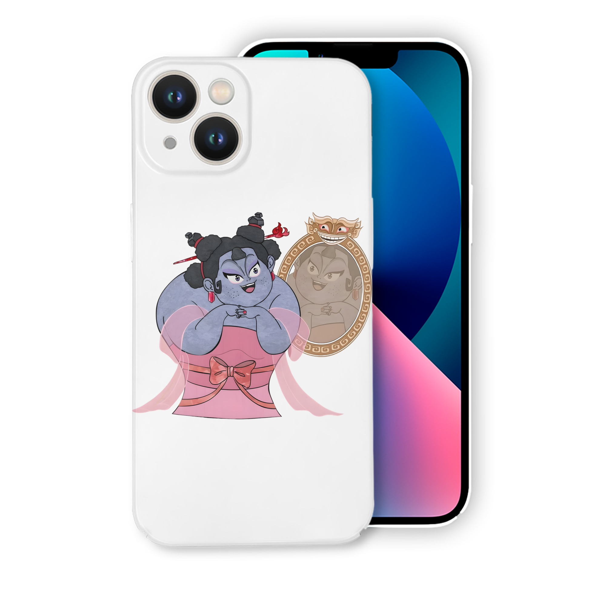 （画像用） Ne Zha 2 ナタ 魔童の大暴れ 【iPhone 14シリーズ対応】ハードケース