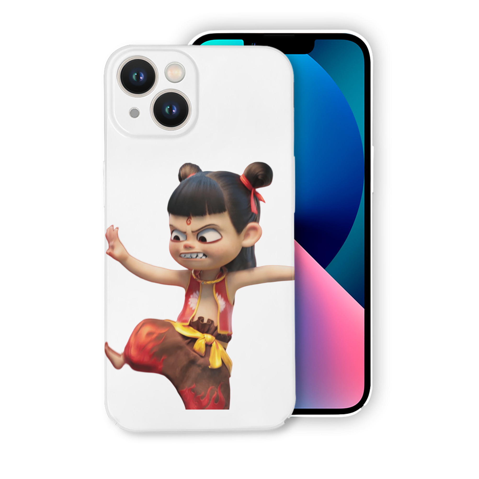 （画像用） Ne Zha 2 ナタ 魔童の大暴れ 【iPhone 14シリーズ対応】ハードケース