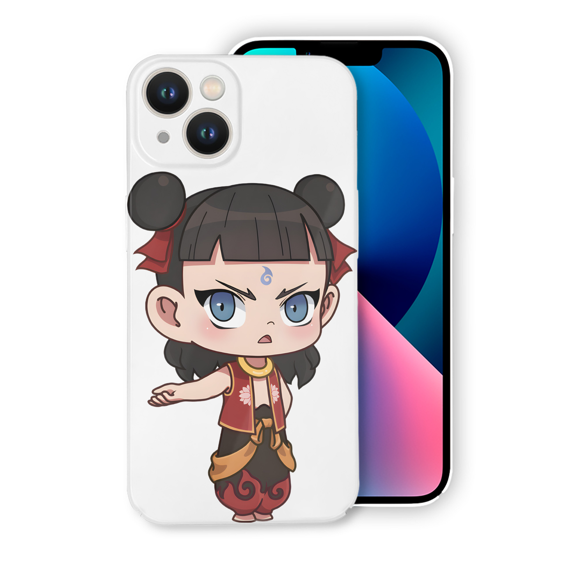 （画像用） Ne Zha 2 ナタ 魔童の大暴れ 【iPhone 14シリーズ対応】ハードケース