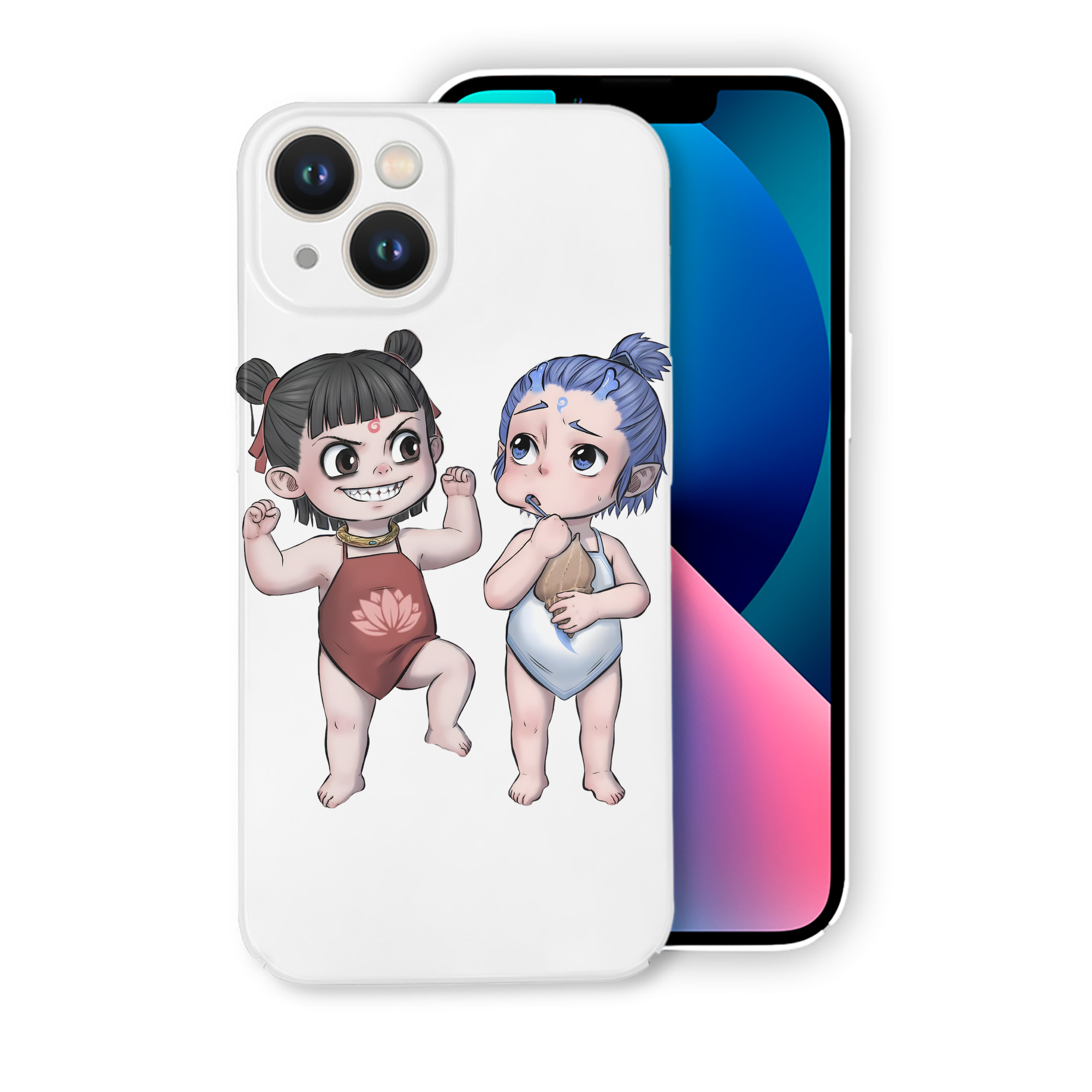 （画像用） Ne Zha 2 ナタ 魔童の大暴れ 【iPhone 14シリーズ対応】ハードケース