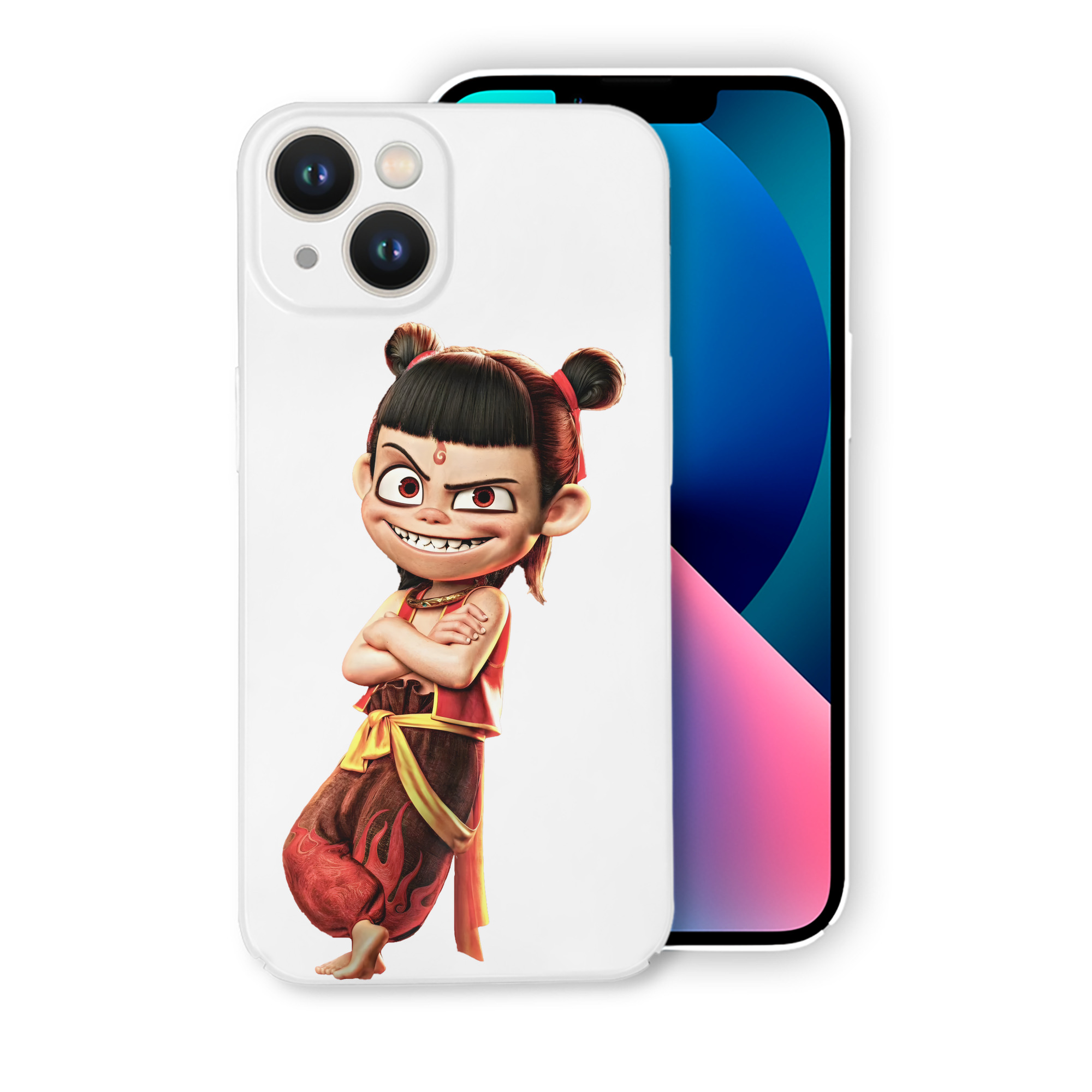 （画像用） Ne Zha 2 ナタ 魔童の大暴れ 【iPhone 14シリーズ対応】ハードケース