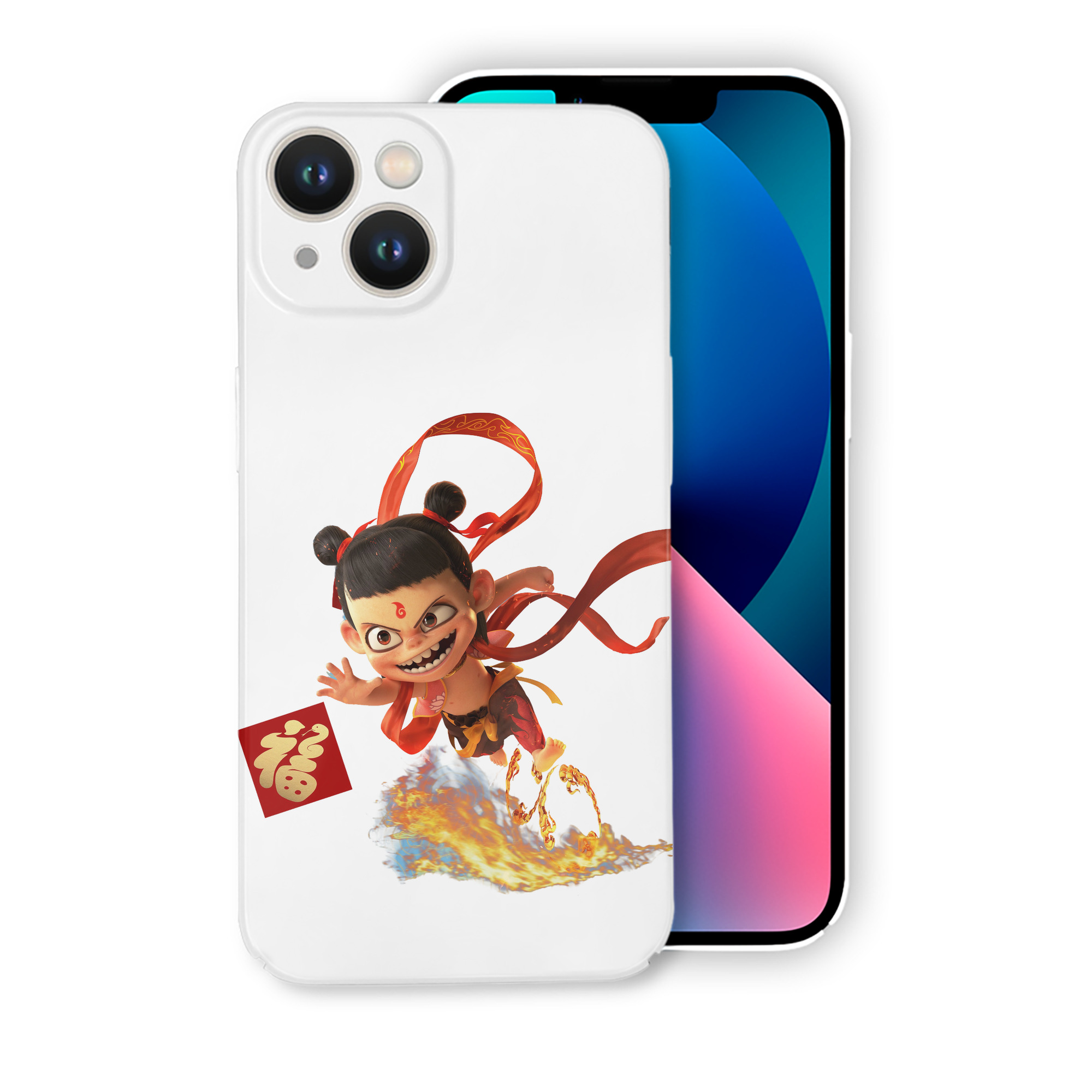 （画像用） Ne Zha 2 ナタ 魔童の大暴れ 【iPhone 14シリーズ対応】ハードケース