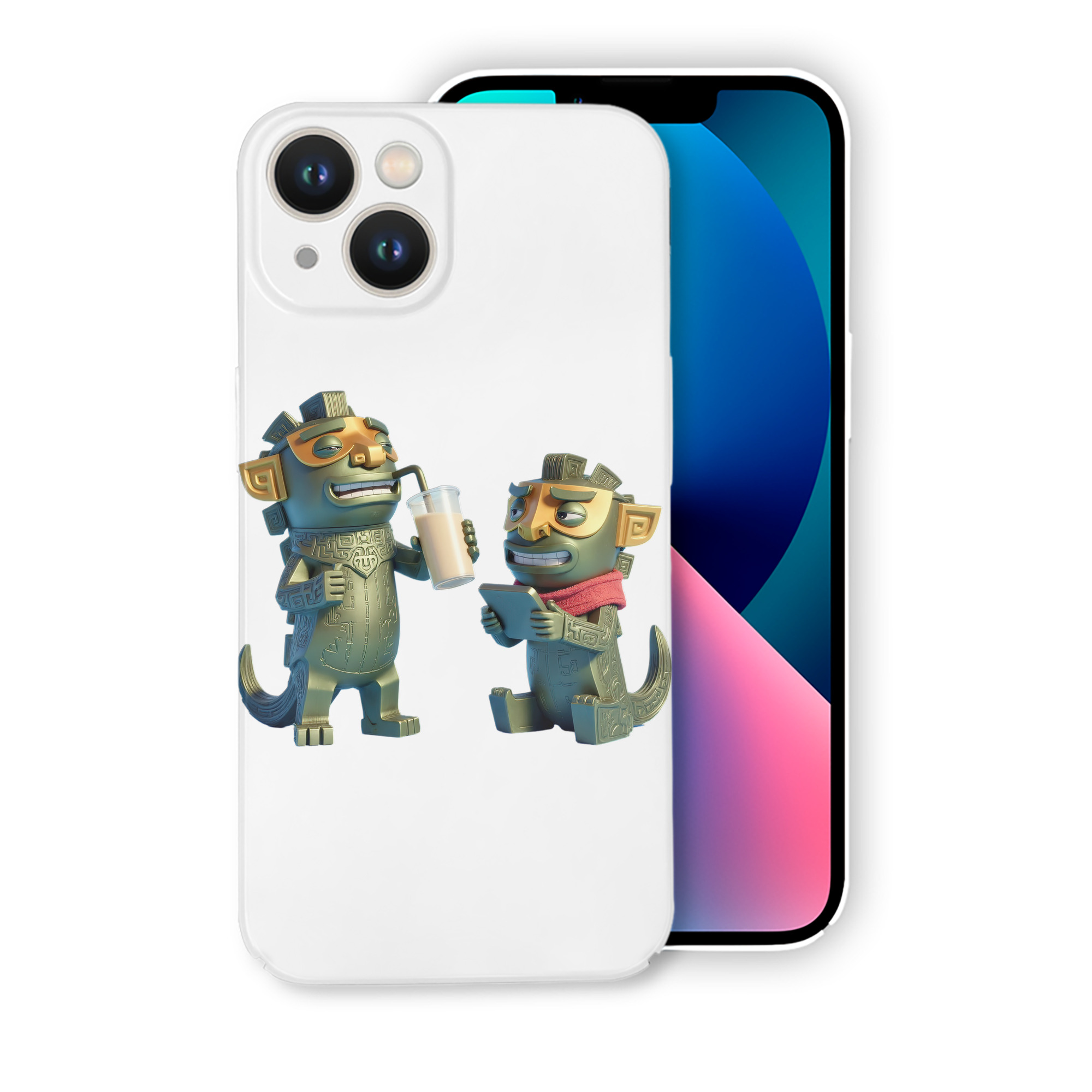 （画像用） Ne Zha 2 ナタ 魔童の大暴れ 【iPhone 14シリーズ対応】ハードケース