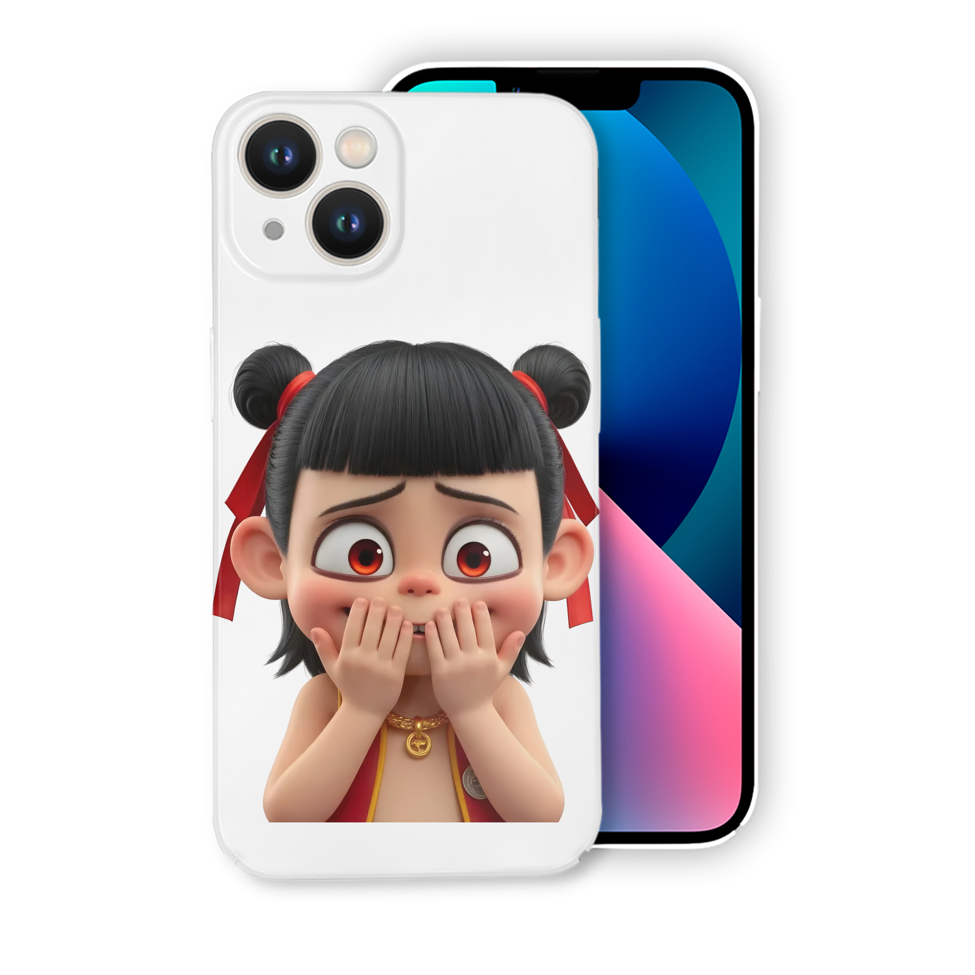 （画像用） Ne Zha 2 ナタ 魔童の大暴れ 【iPhone 14シリーズ対応】ハードケース
