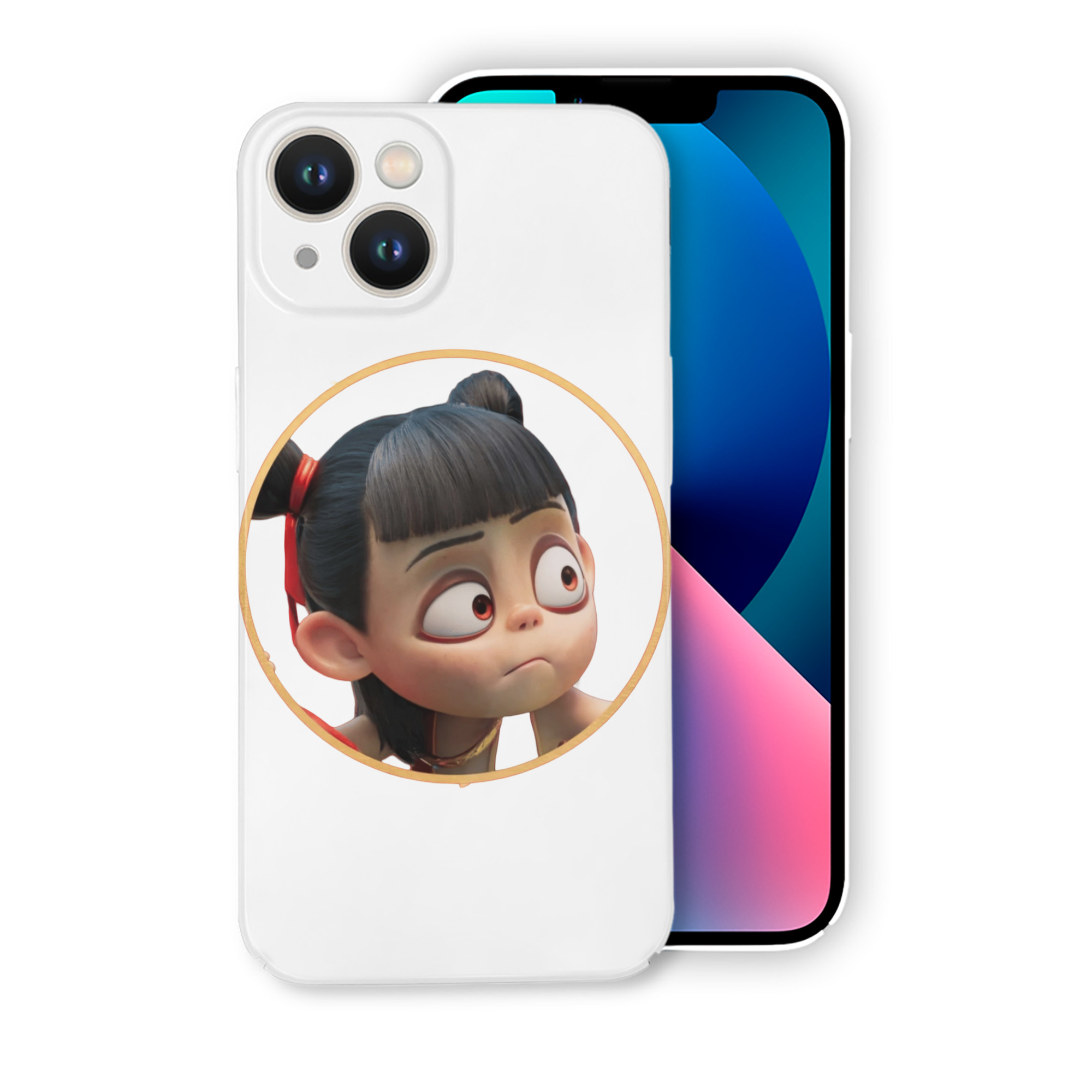 （画像用） Ne Zha 2 ナタ 魔童の大暴れ 【iPhone 14シリーズ対応】ハードケース