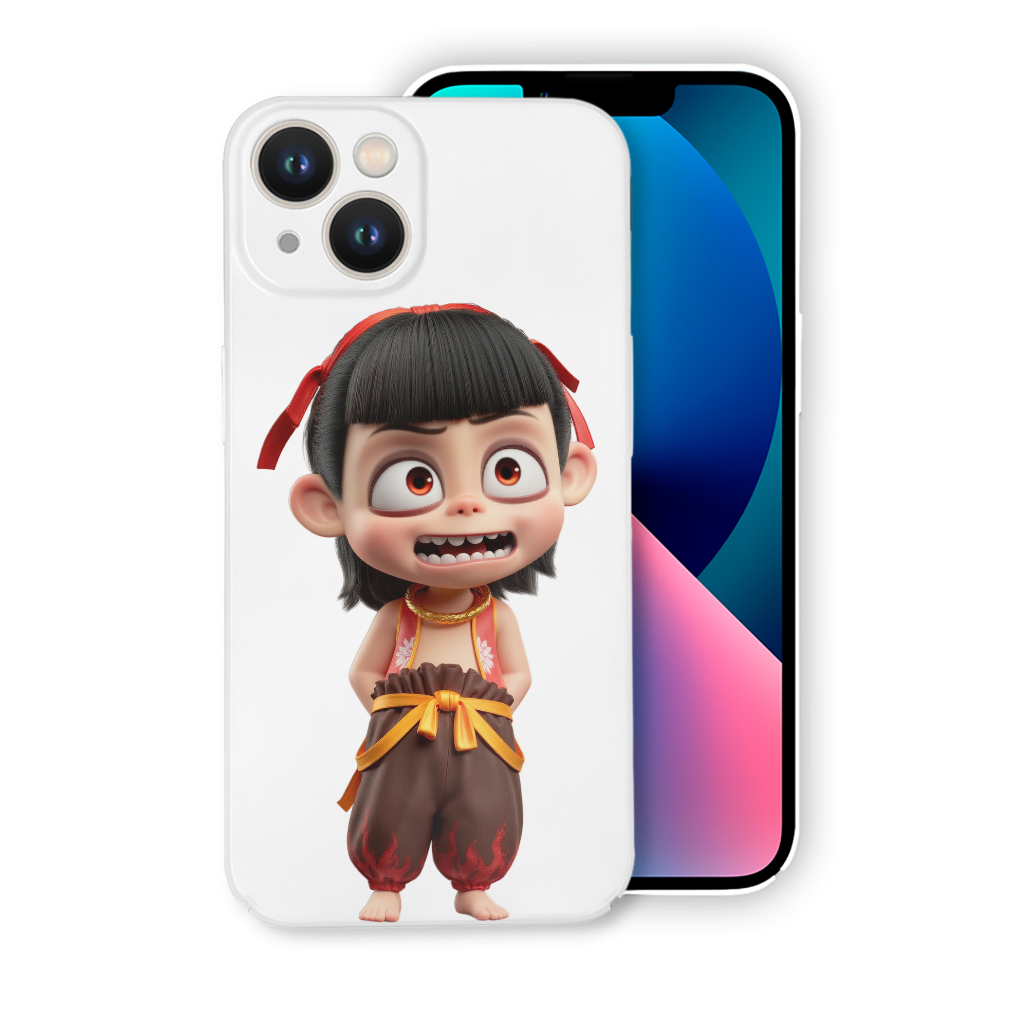 （画像用） Ne Zha 2 ナタ 魔童の大暴れ 【iPhone 14シリーズ対応】ハードケース