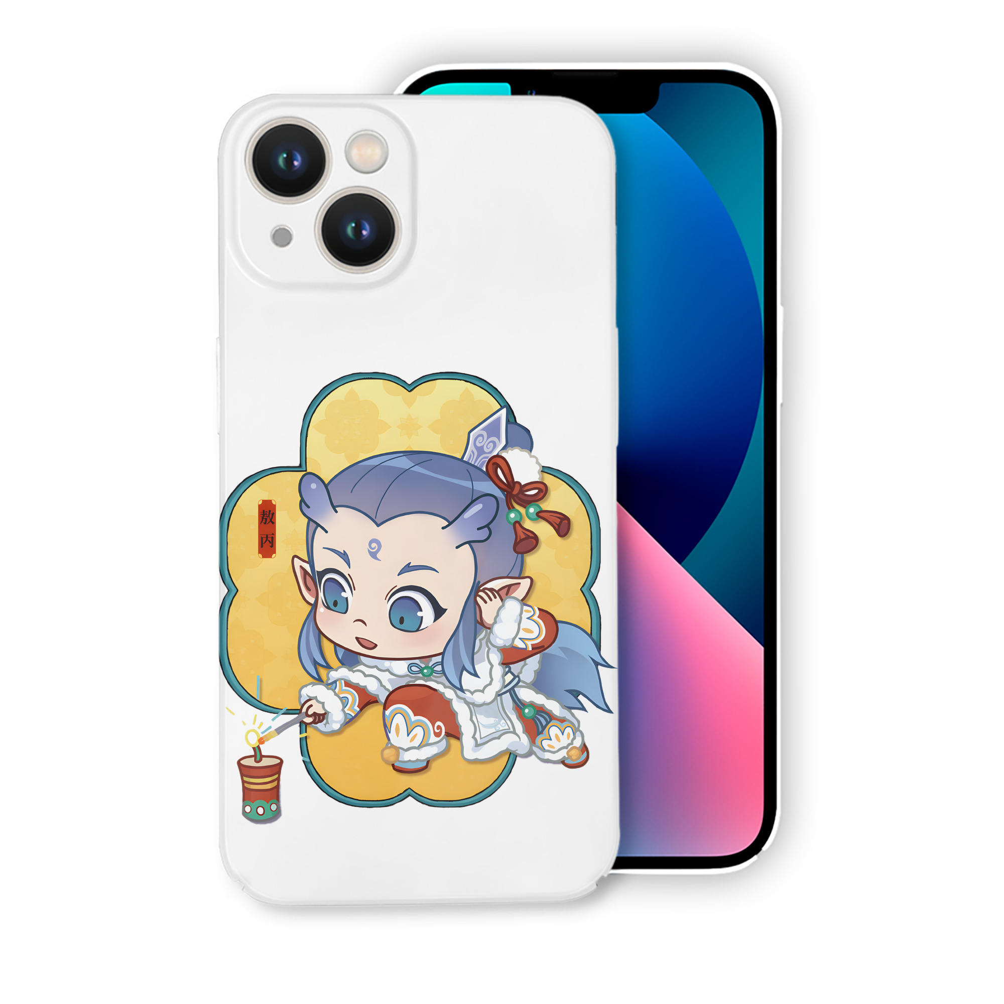 （画像用） Ne Zha 2 ナタ 魔童の大暴れ 【iPhone 14シリーズ対応】ハードケース
