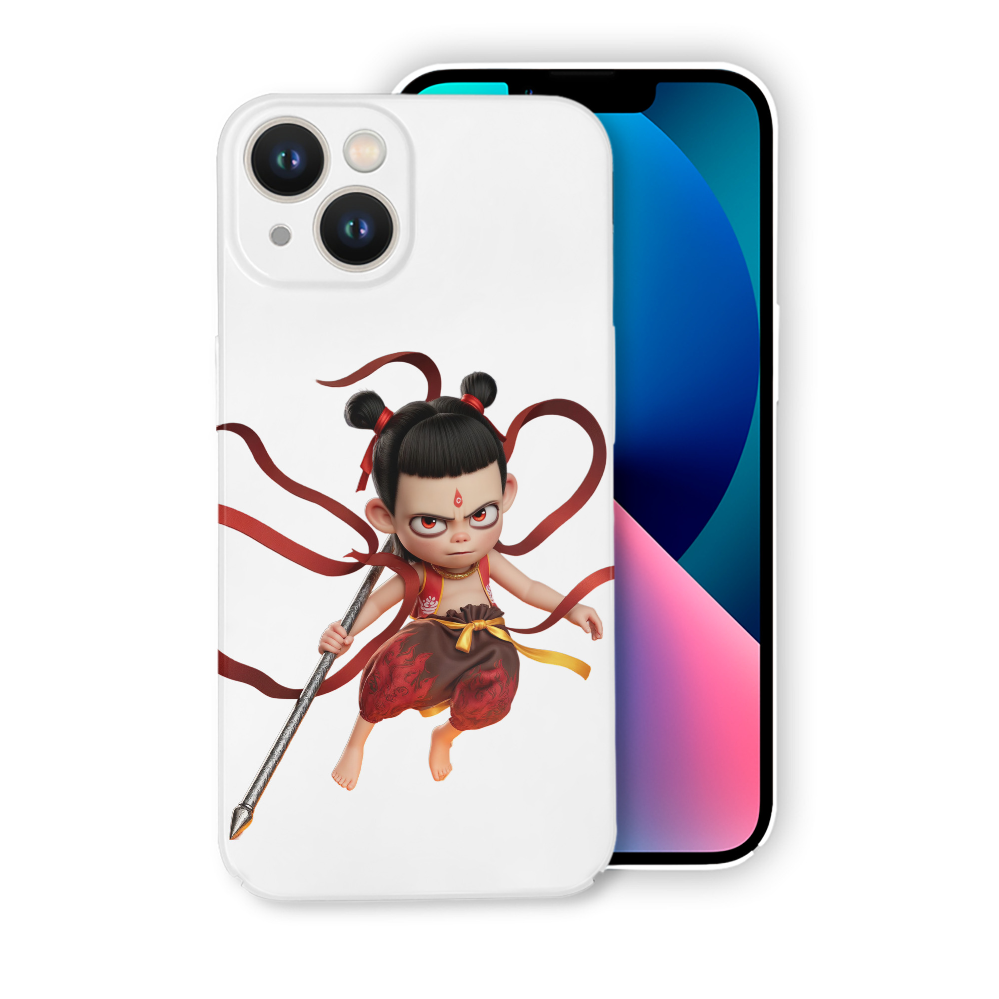 （画像用） Ne Zha 2 ナタ 魔童の大暴れ 【iPhone 14シリーズ対応】ハードケース