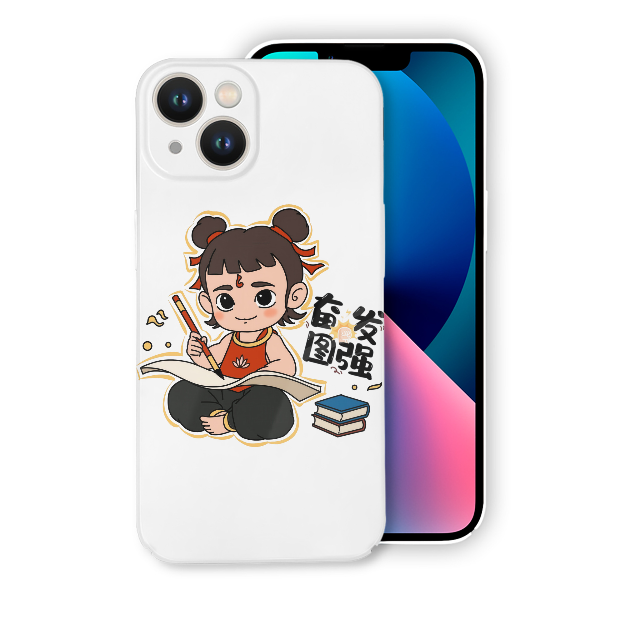 （画像用） Ne Zha 2 ナタ 魔童の大暴れ 【iPhone 14シリーズ対応】ハードケース