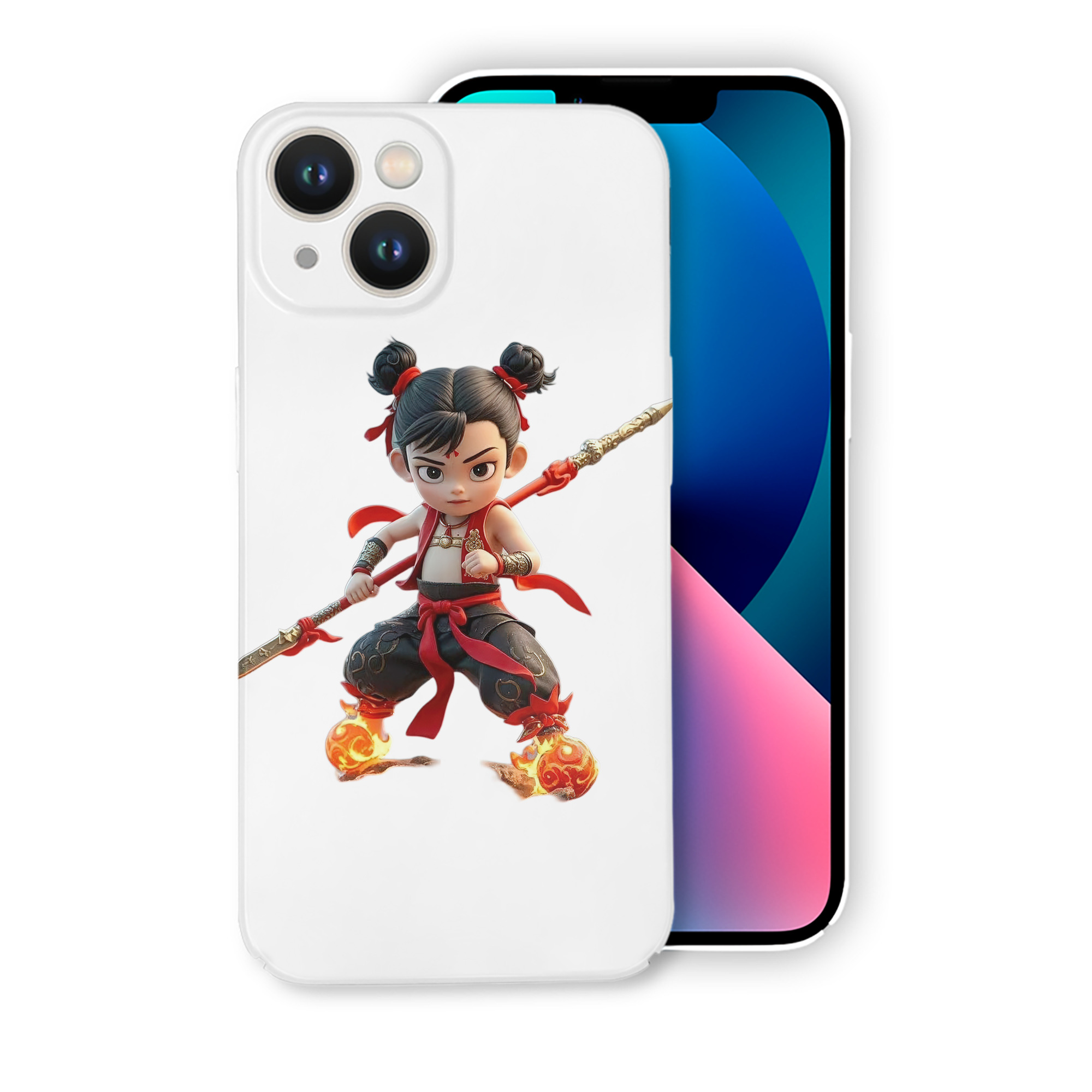 （画像用） Ne Zha 2 ナタ 魔童の大暴れ 【iPhone 14シリーズ対応】ハードケース