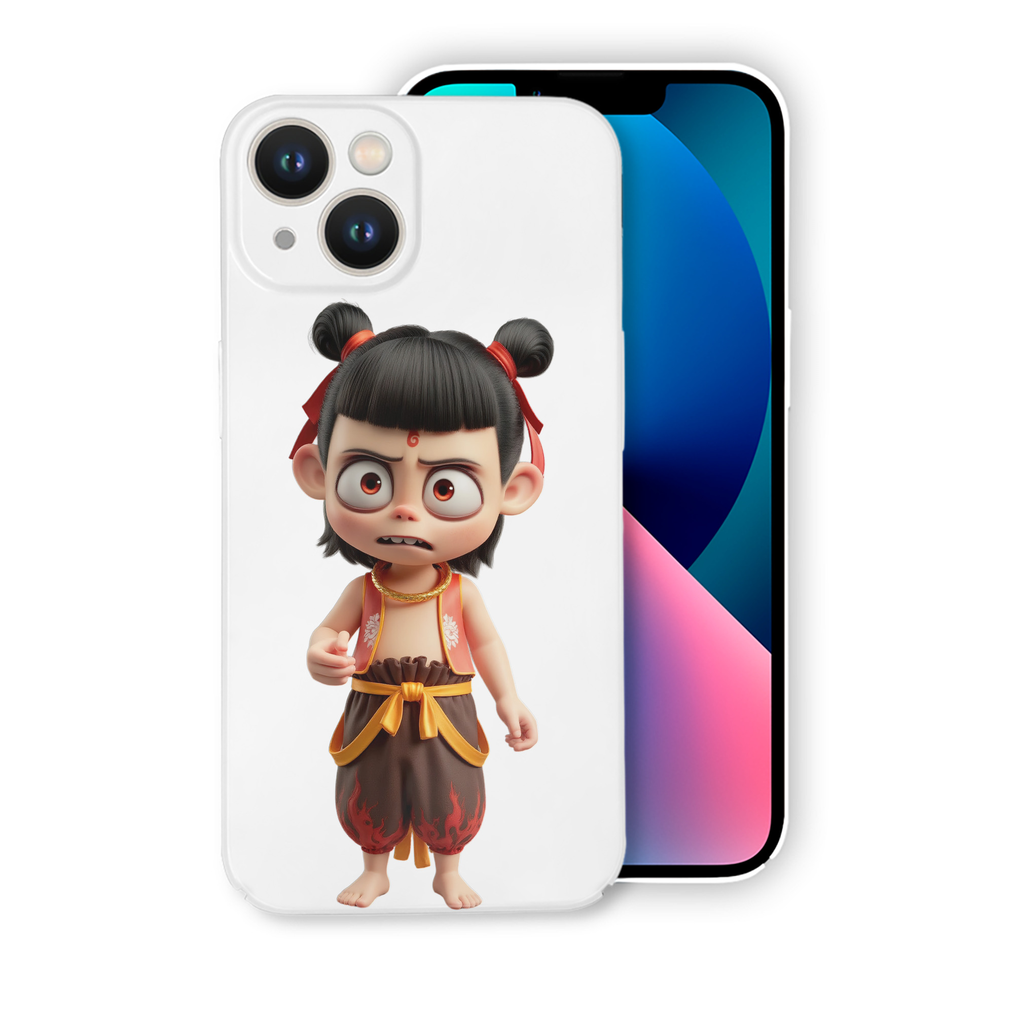 （画像用） Ne Zha 2 ナタ 魔童の大暴れ 【iPhone 14シリーズ対応】ハードケース