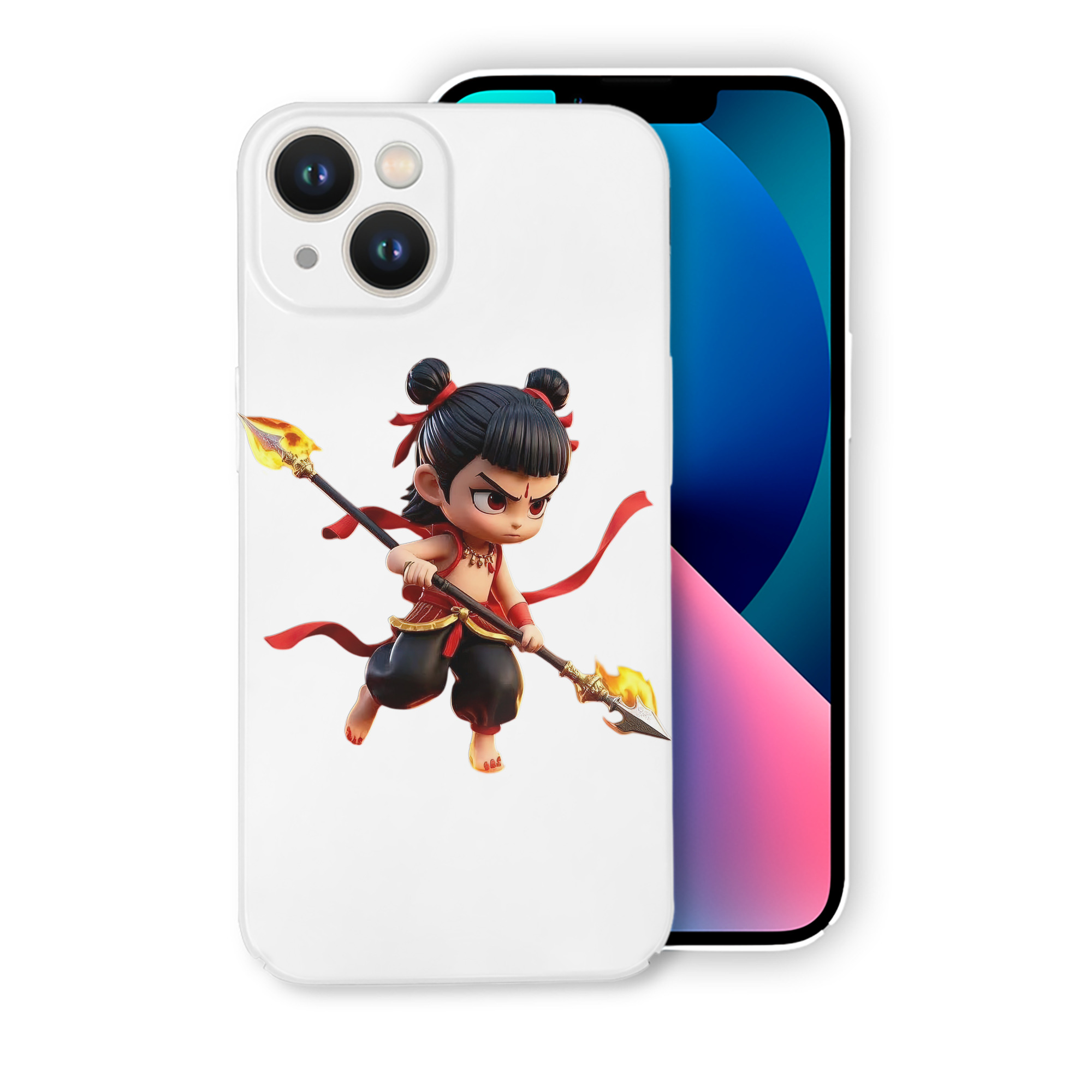 （画像用） Ne Zha 2 ナタ 魔童の大暴れ 【iPhone 14シリーズ対応】ハードケース