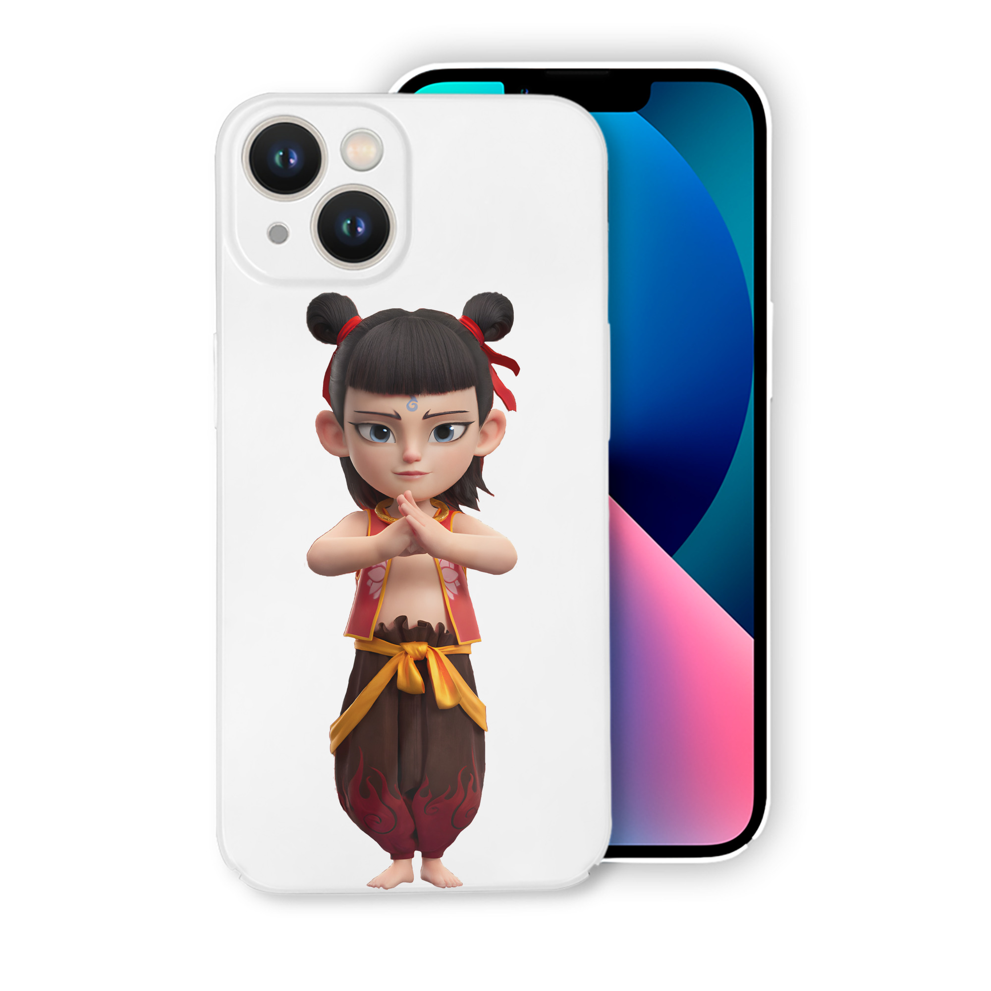 （画像用） Ne Zha 2 ナタ 魔童の大暴れ 【iPhone 14シリーズ対応】ハードケース