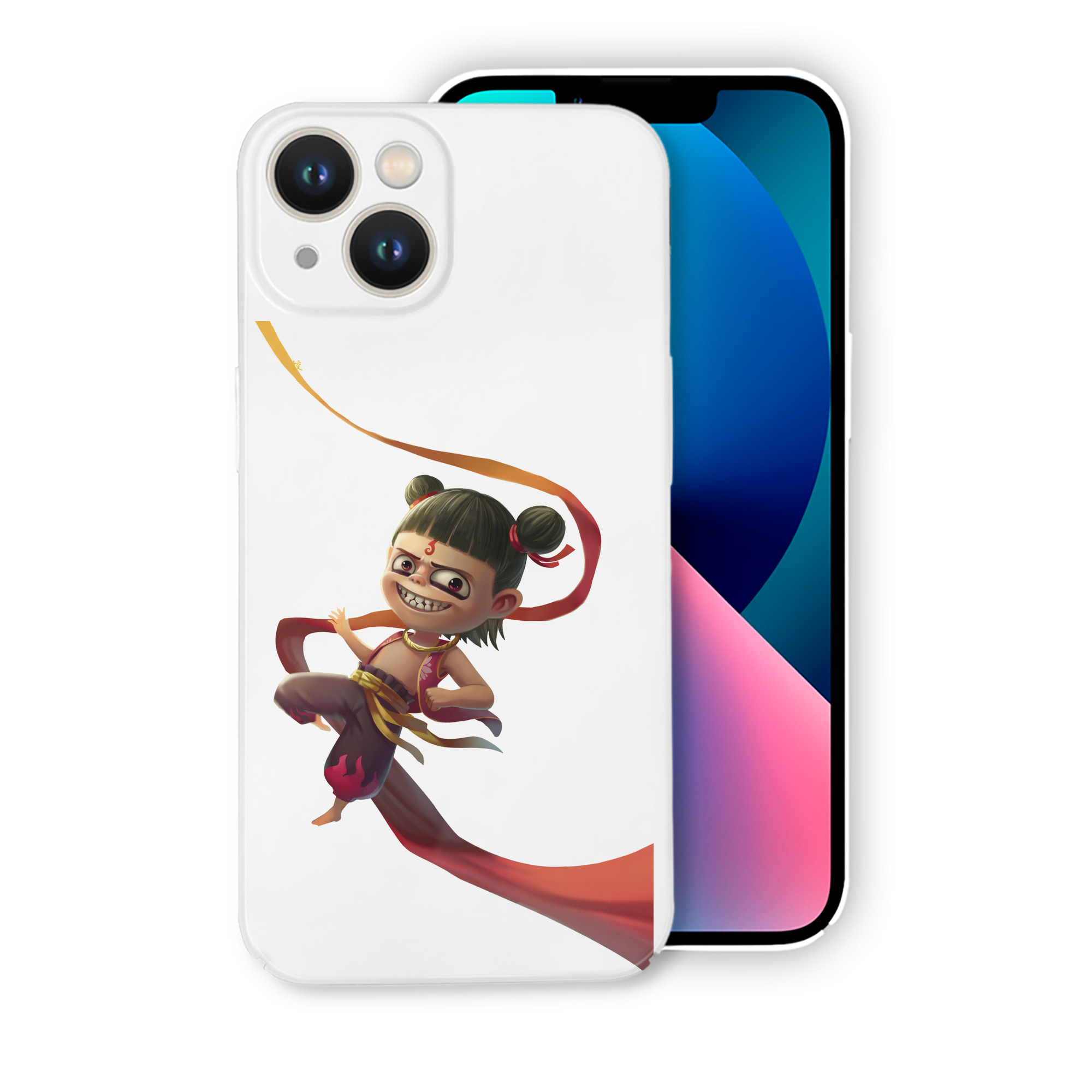 （画像用） Ne Zha 2 ナタ 魔童の大暴れ 【iPhone 14シリーズ対応】ハードケース