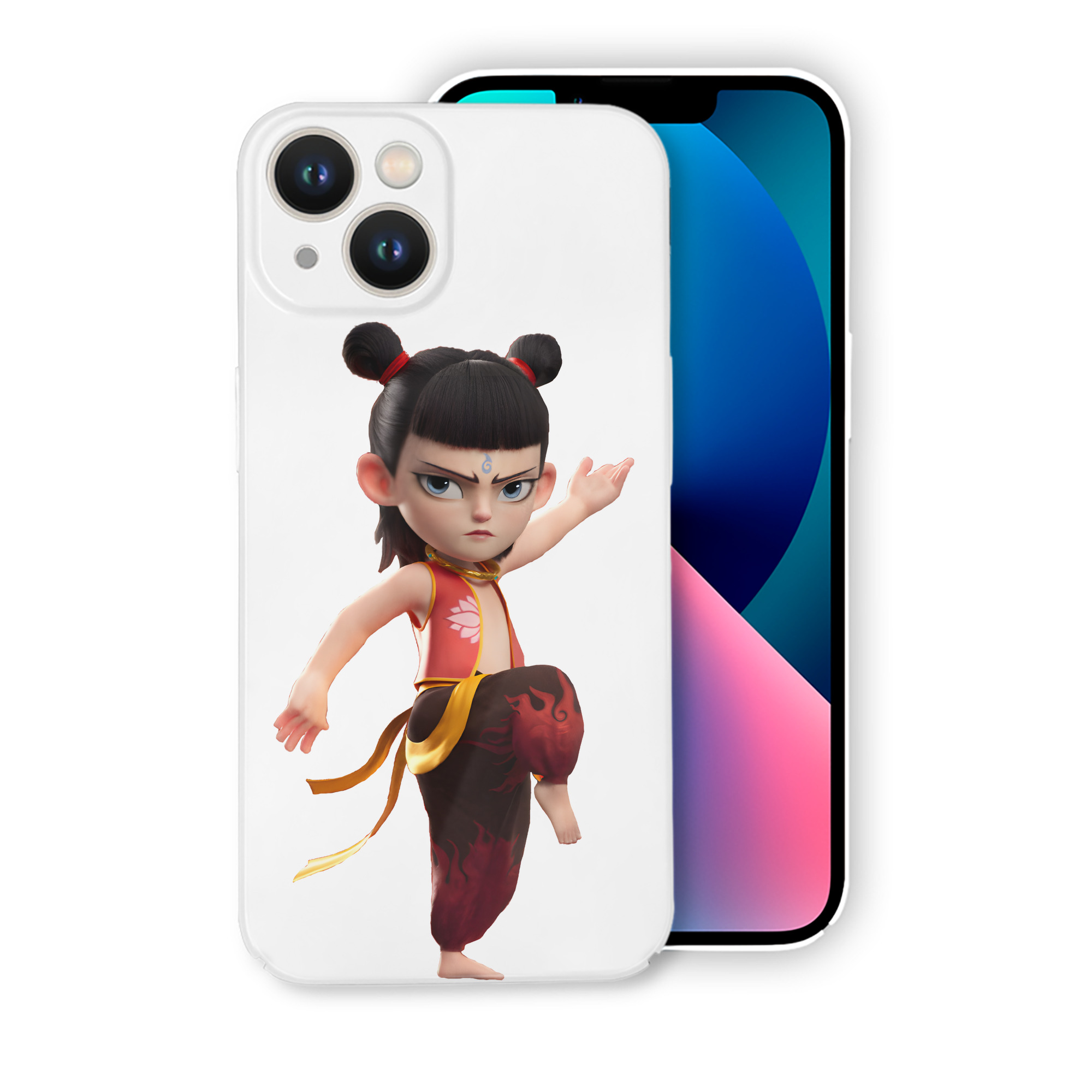 （画像用） Ne Zha 2 ナタ 魔童の大暴れ 【iPhone 14シリーズ対応】ハードケース