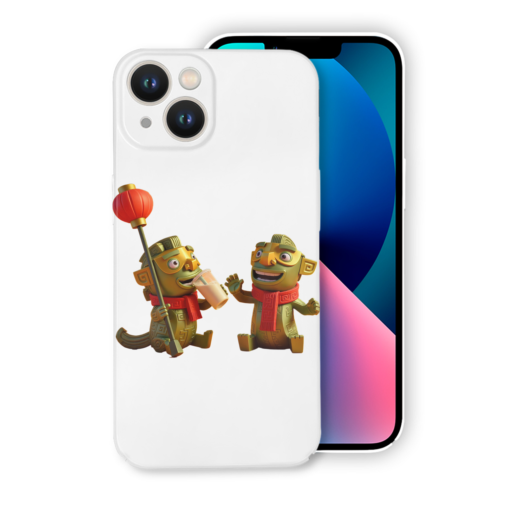 （画像用） Ne Zha 2 ナタ 魔童の大暴れ 【iPhone 14シリーズ対応】ハードケース