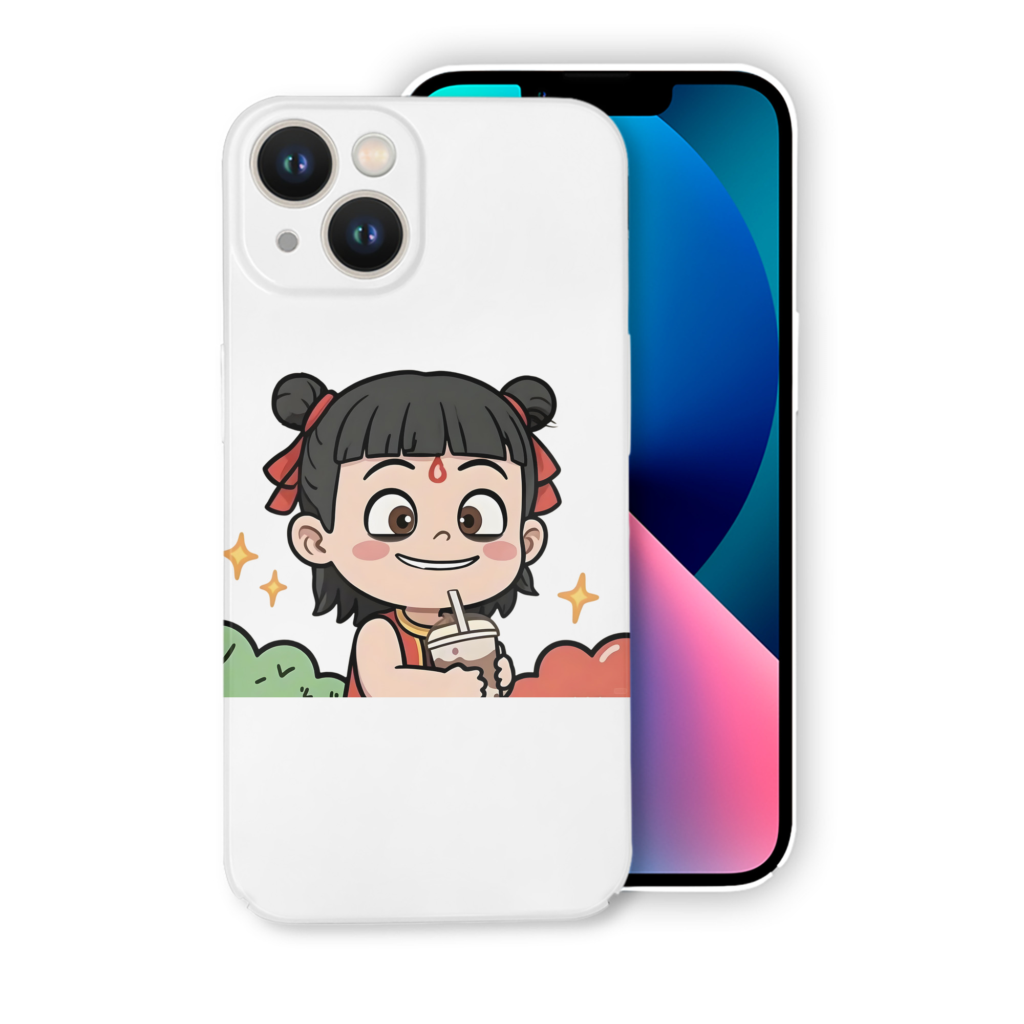 （画像用） Ne Zha 2 ナタ 魔童の大暴れ 【iPhone 14シリーズ対応】ハードケース