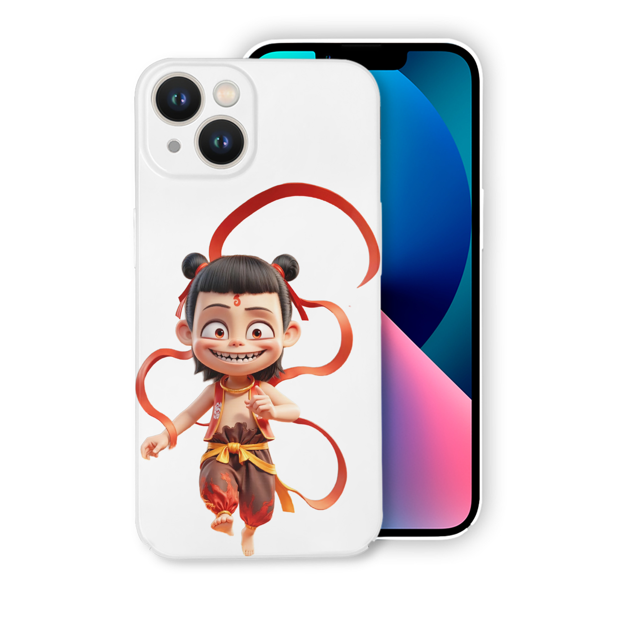 （画像用） Ne Zha 2 ナタ 魔童の大暴れ 【iPhone 14シリーズ対応】ハードケース