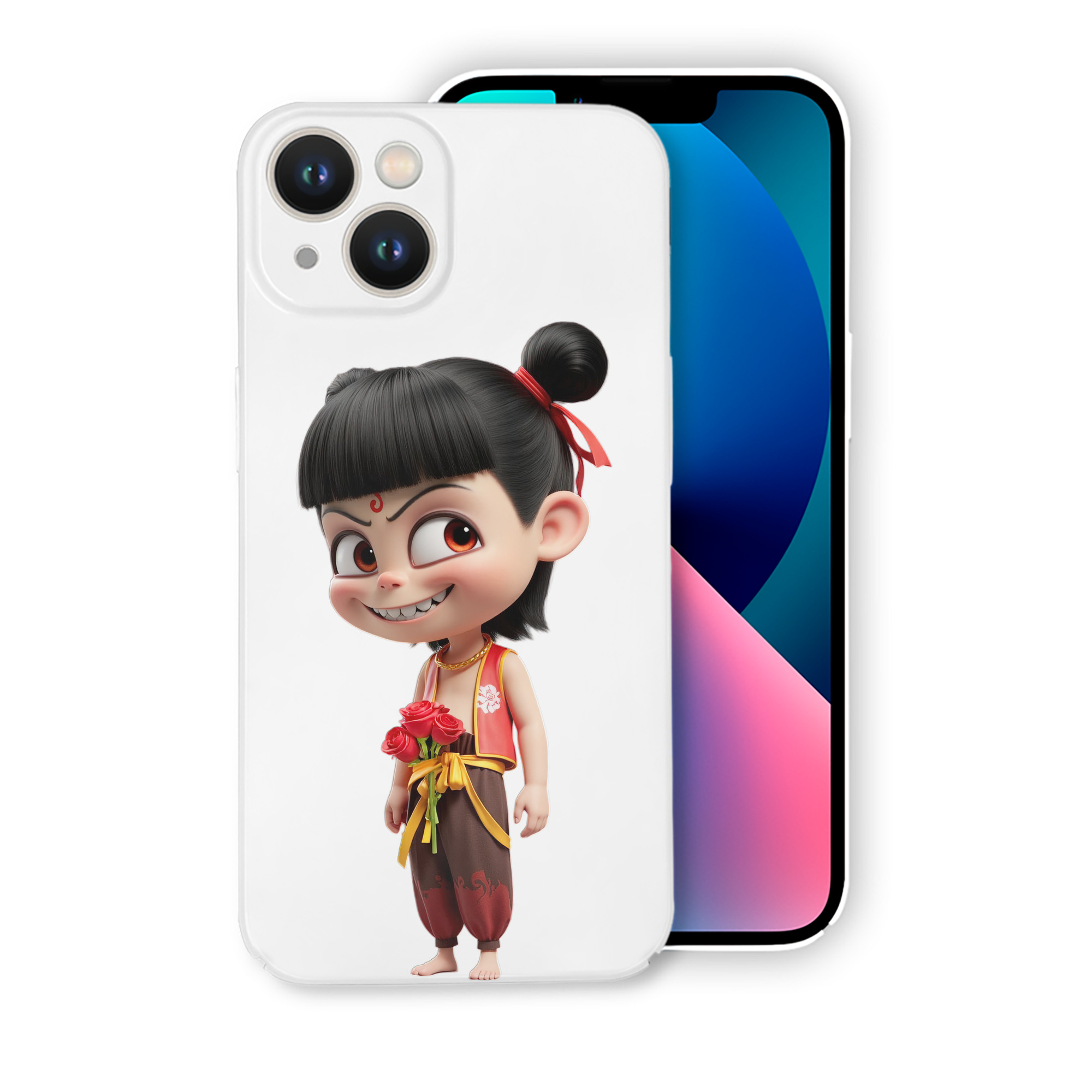 （画像用） Ne Zha 2 ナタ 魔童の大暴れ 【iPhone 14シリーズ対応】ハードケース