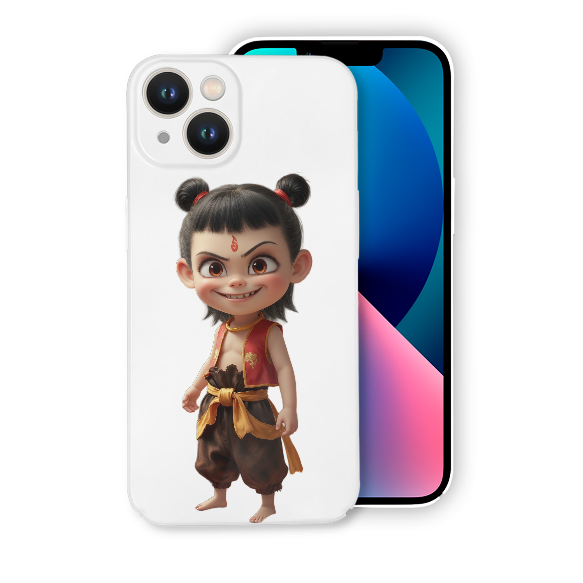 （画像用） Ne Zha 2 ナタ 魔童の大暴れ 【iPhone 14シリーズ対応】ハードケース
