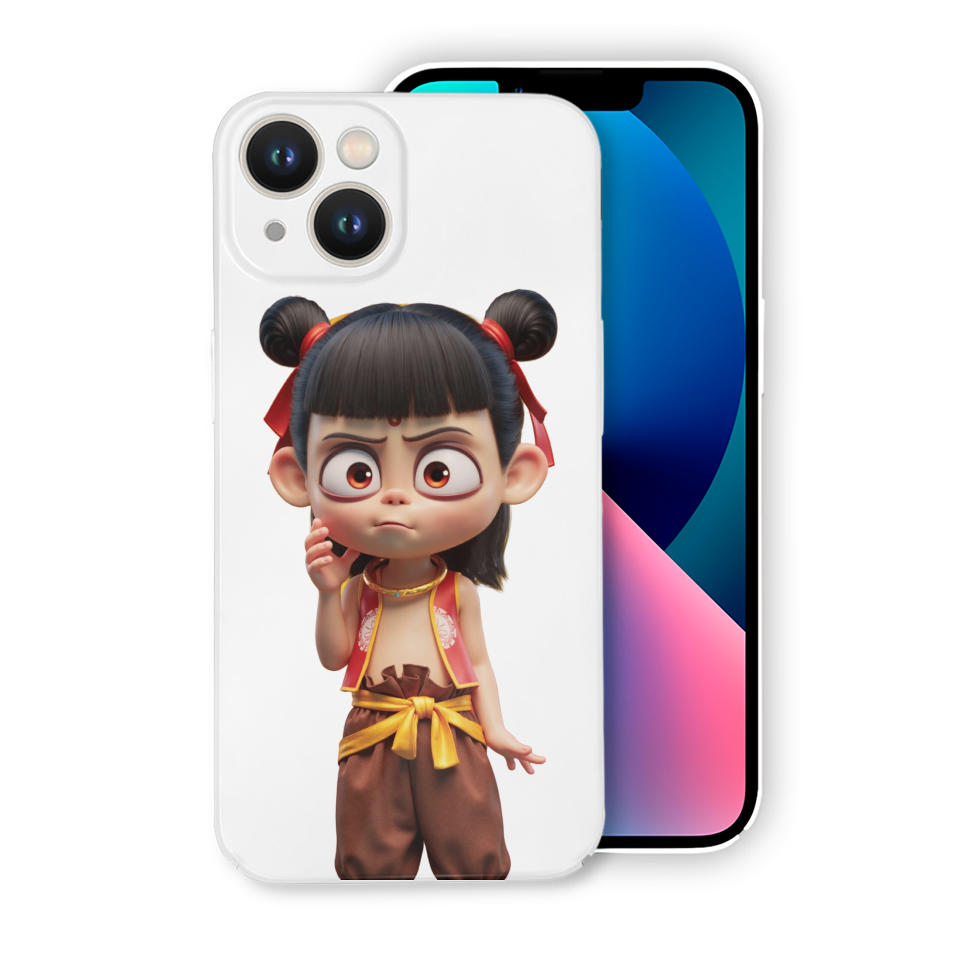 （画像用） Ne Zha 2 ナタ 魔童の大暴れ 【iPhone 14シリーズ対応】ハードケース
