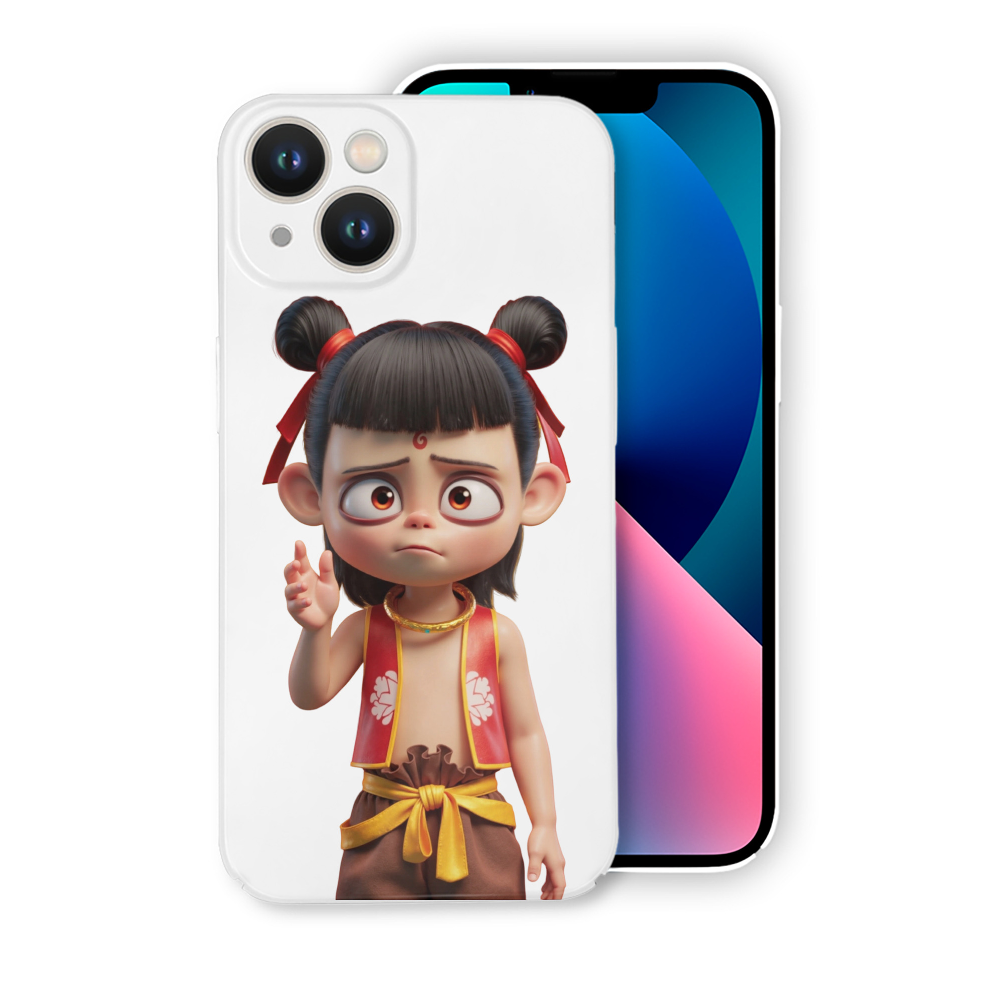 （画像用） Ne Zha 2 ナタ 魔童の大暴れ 【iPhone 14シリーズ対応】ハードケース