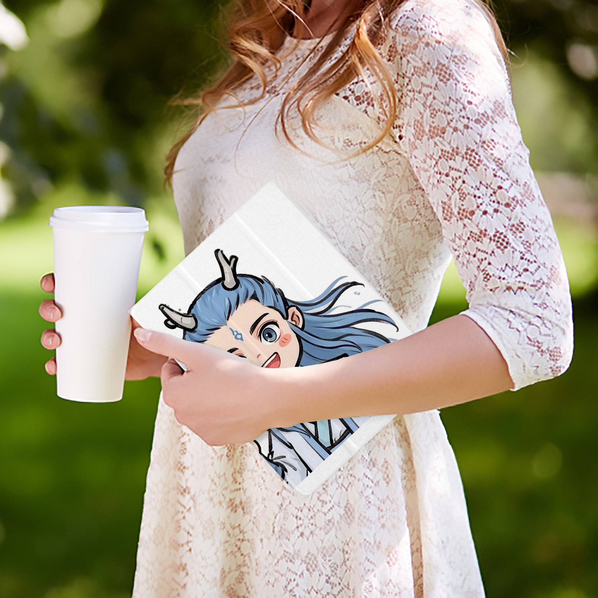 Ne Zha 2 ナタ 魔童の大暴れ IPad ケース ペン収納付き 三つ折りスタンド PUレザー×シリコン 対応機種9.5/10.5/10.9インチ