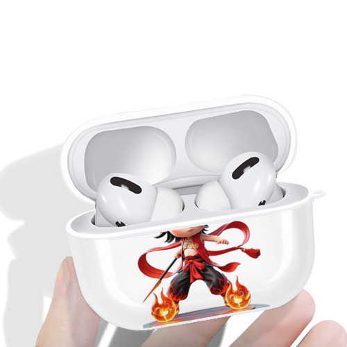 Ne Zha 2 ナタ 魔童の大暴れ 【AirPods Pro用】ハードシェル保護ケース 耐衝撃・防指紋・カラビナ付き商品仕様