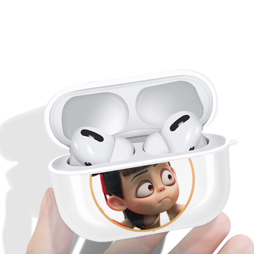 Ne Zha 2 ナタ 魔童の大暴れ 【AirPods Pro用】ハードシェル保護ケース 耐衝撃・防指紋・カラビナ付き商品仕様
