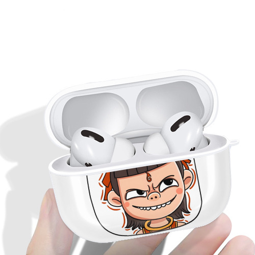 Ne Zha 2 ナタ 魔童の大暴れ 【AirPods Pro用】ハードシェル保護ケース 耐衝撃・防指紋・カラビナ付き商品仕様