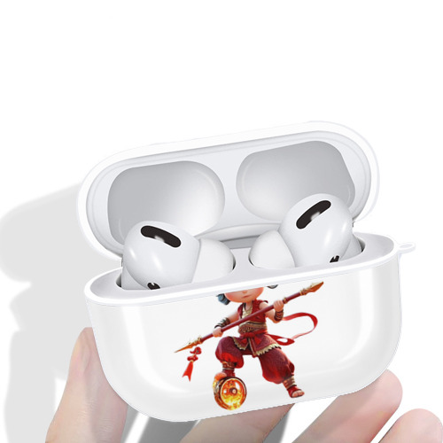 Ne Zha 2 ナタ 魔童の大暴れ 【AirPods Pro用】ハードシェル保護ケース 耐衝撃・防指紋・カラビナ付き商品仕様