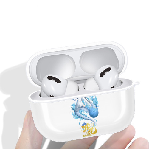 Ne Zha 2 ナタ 魔童の大暴れ 【AirPods Pro用】ハードシェル保護ケース 耐衝撃・防指紋・カラビナ付き商品仕様